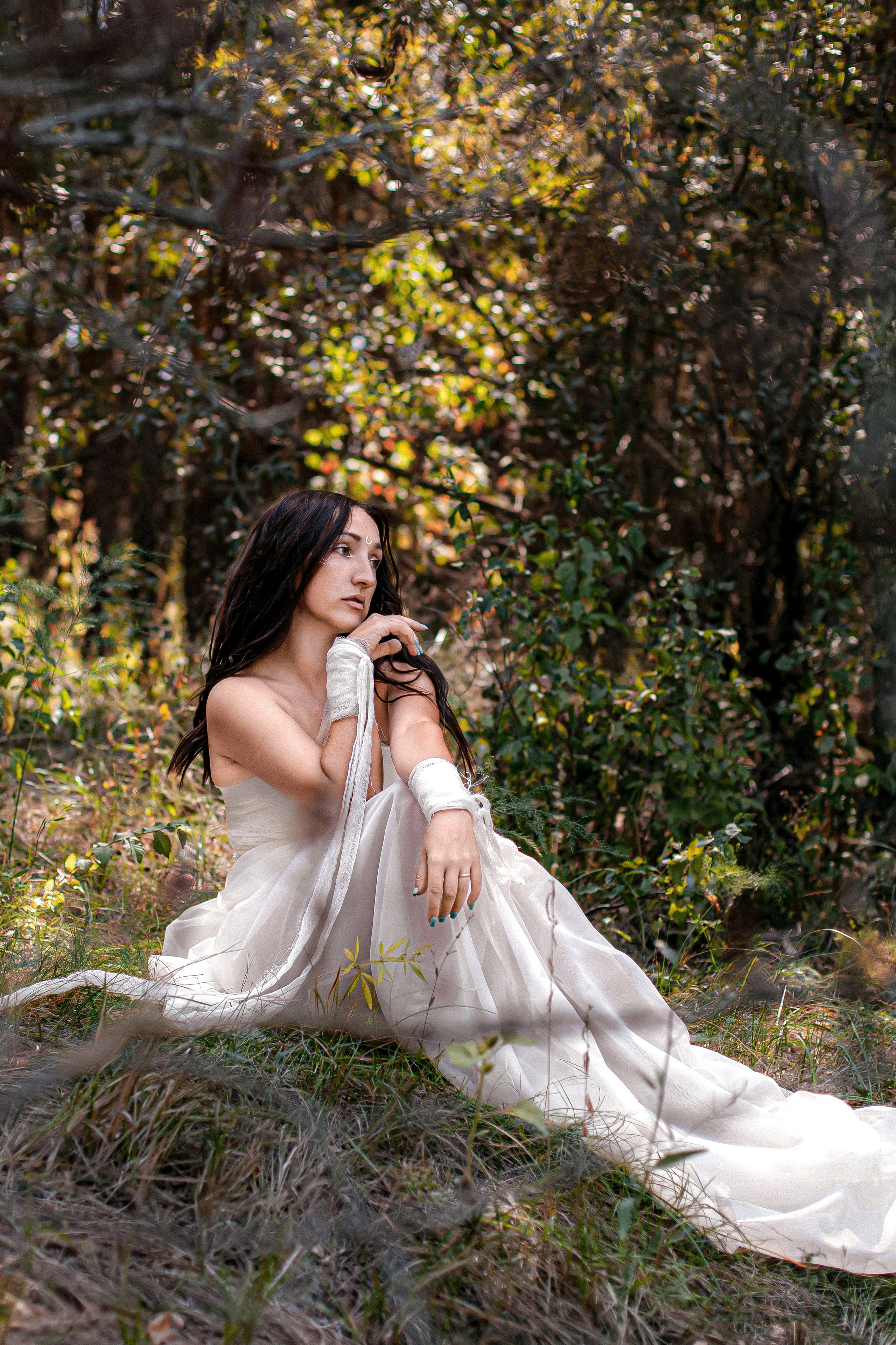 Юлия в лесу. Творческая съемка. Фотограф в Волгограде Норченко Светлана