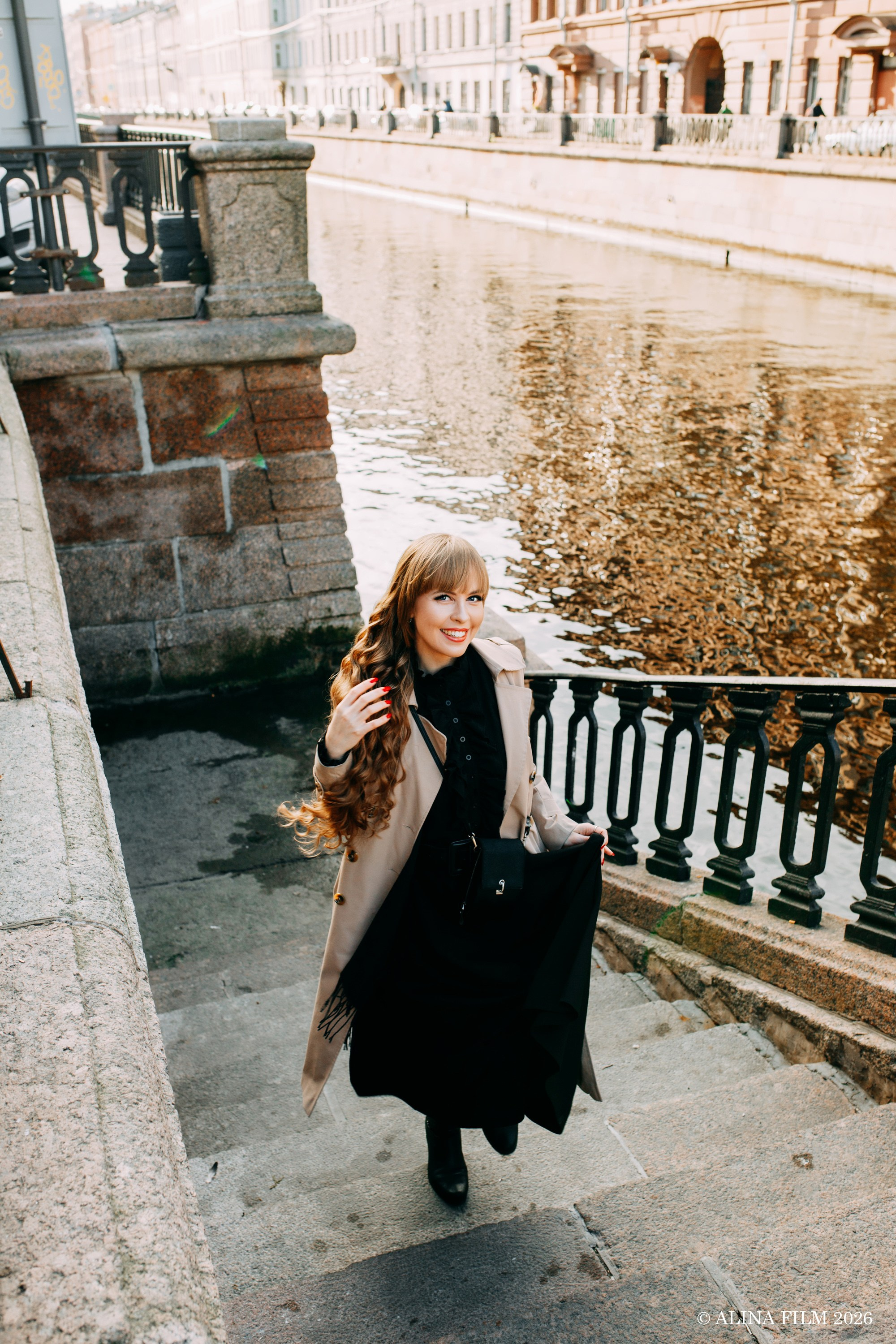 Фотопрогулка: Казанский собор, Банковский мост, Львиный мост, Мариинский театр. Фотограф в Санкт-Петербурге Alina Film