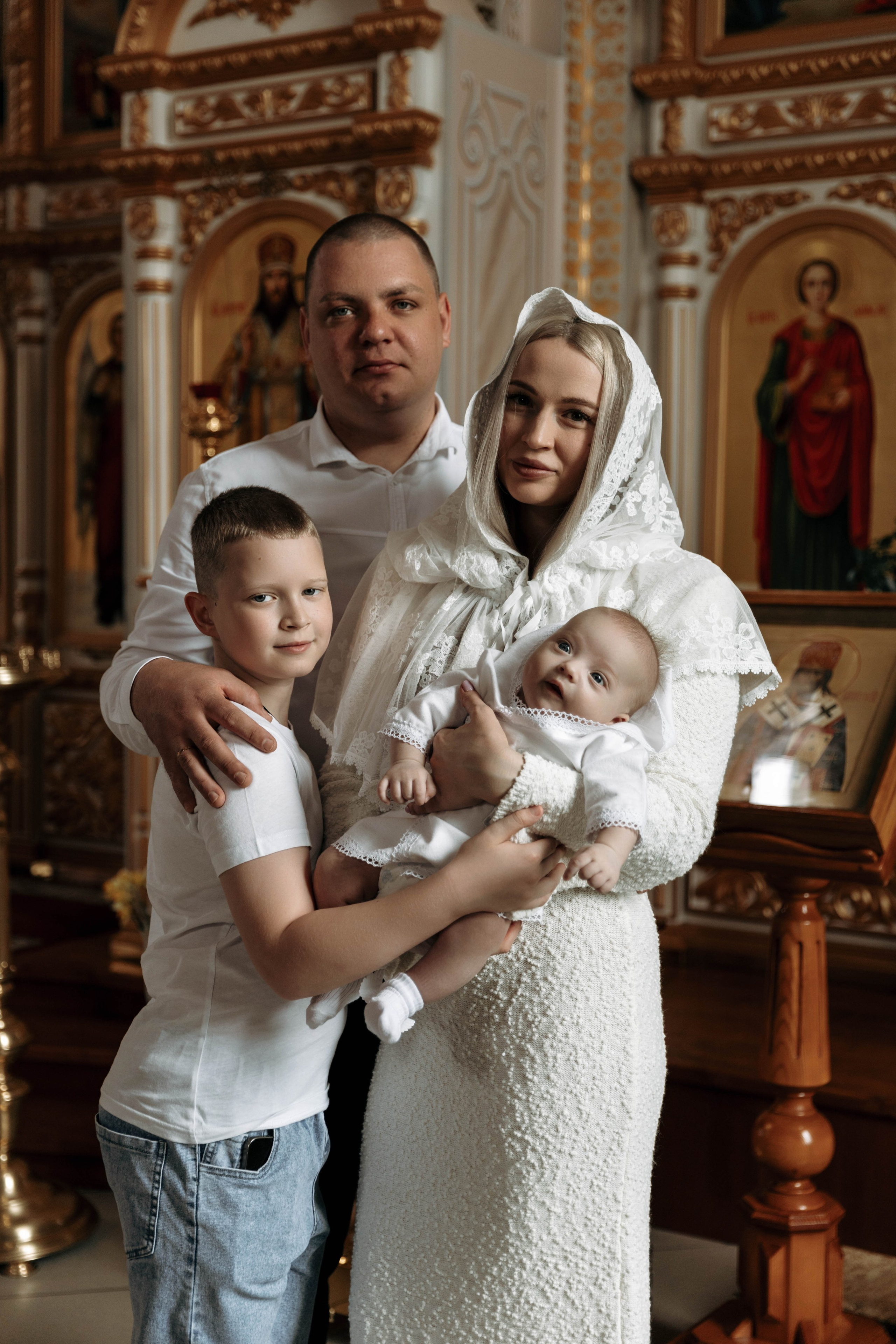 Таинство Крещения Никиты. Фотограф Сальск Катерина