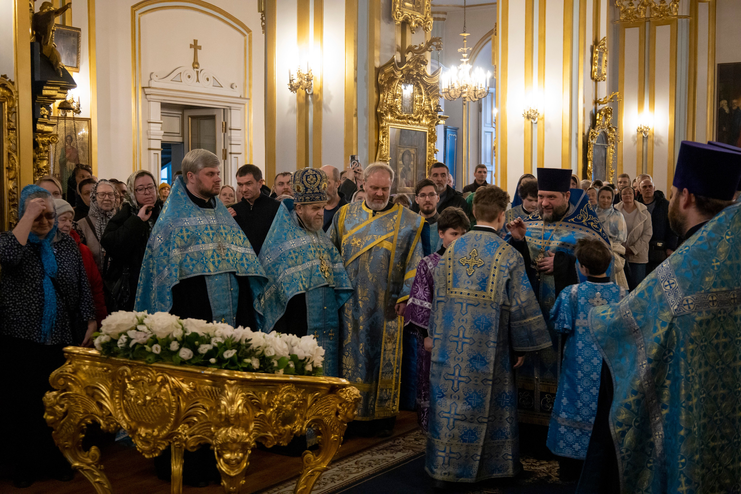 ПРЕДПРАЗДНСТВО БЛАГОВЕЩЕНИЯ ПРЕСВЯТОЙ БОГОРОДИЦЫ. НИКОЛО-БОГОЯВЛЕНСКИЙ МОРСКОЙ СОБОР