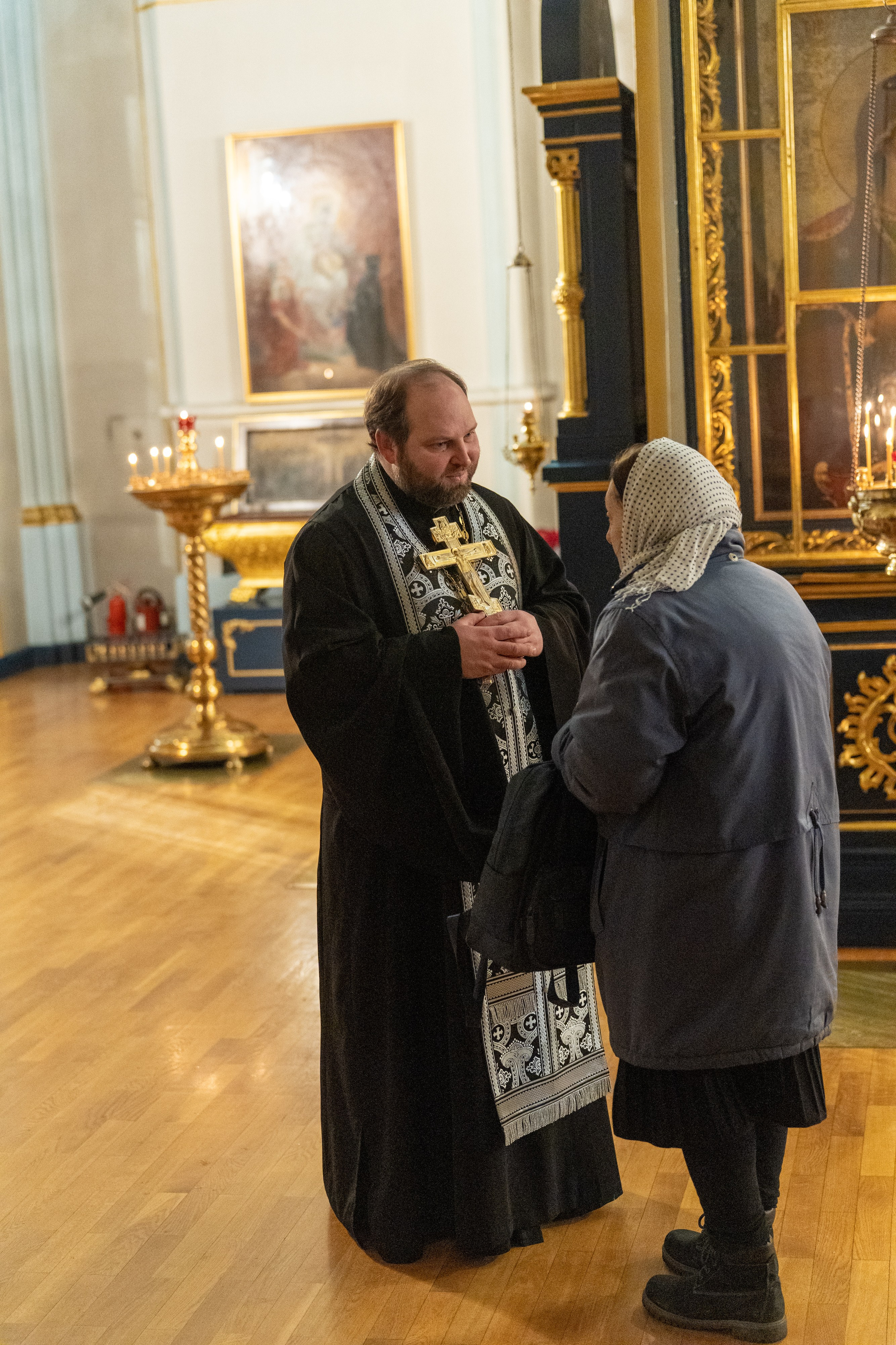 Великая вечерня. Чин прощения. НИКОЛО-БОГОЯВЛЕНСКИЙ МОРСКОЙ СОБОР