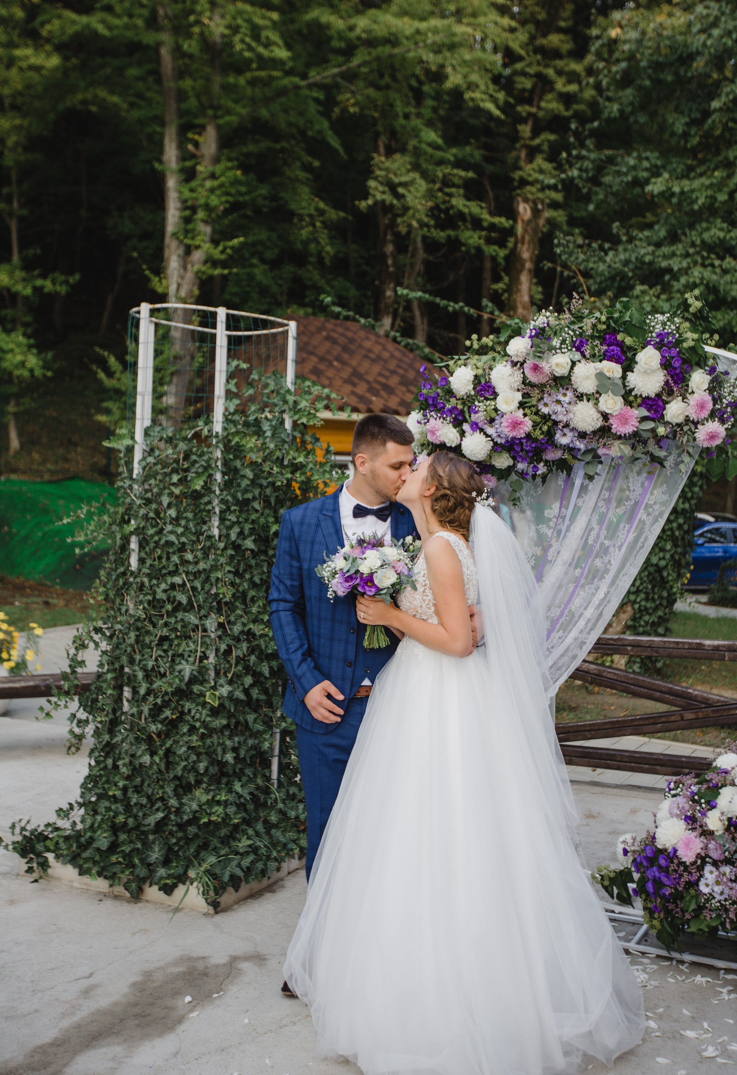 Свадьба в лесу. Свадебный и семейный фотограф в Краснодаре