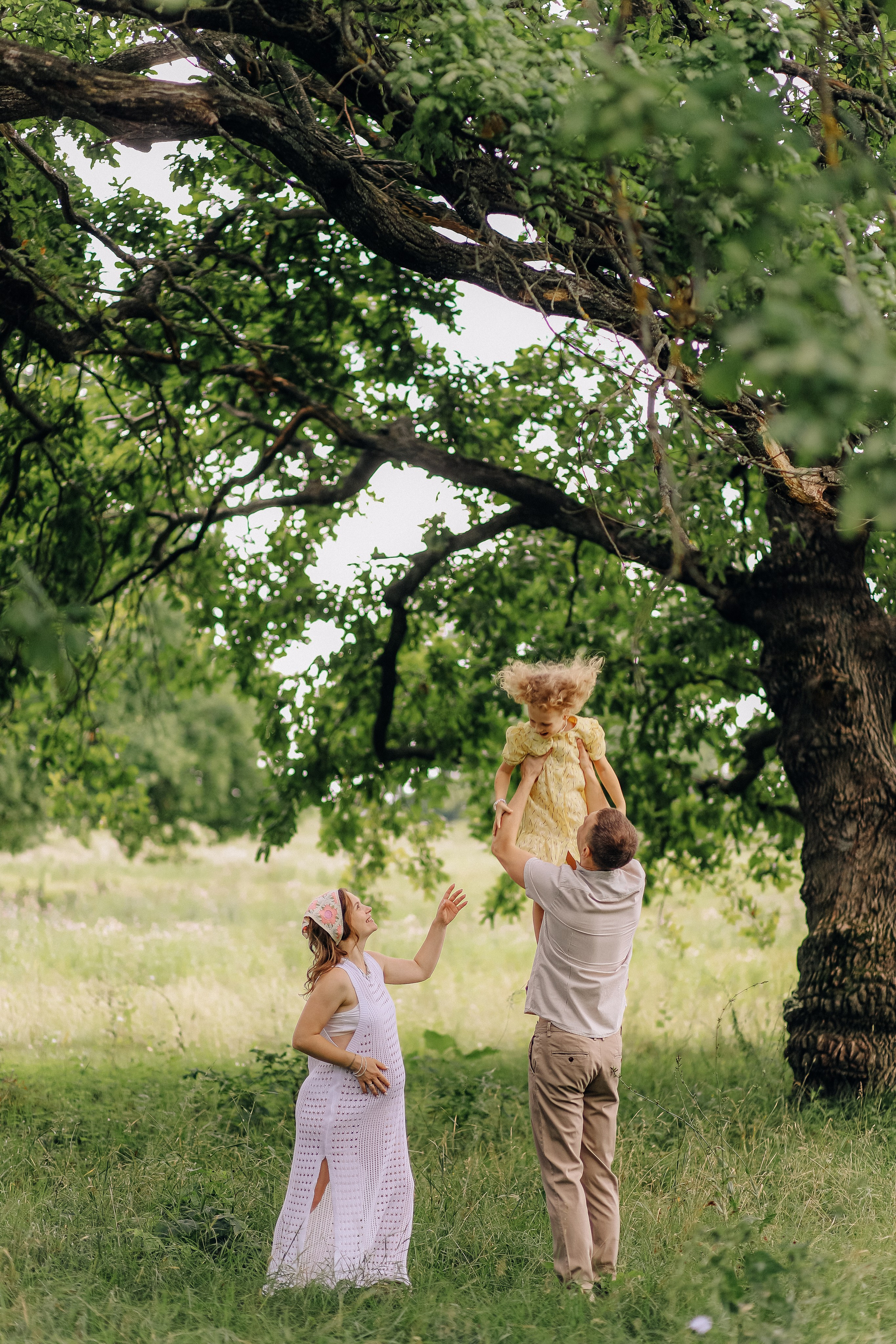 Кристина, Андрей и Вика. Семейный фотограф Юлия Тиева