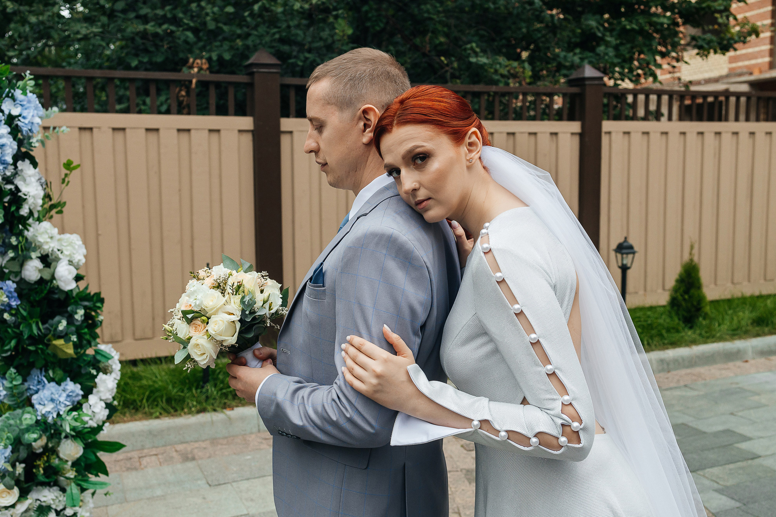 Фотосъемка невесты в эксклюзивном свадебном платье. Олег Сверчков | Свадебный фотограф Вологда