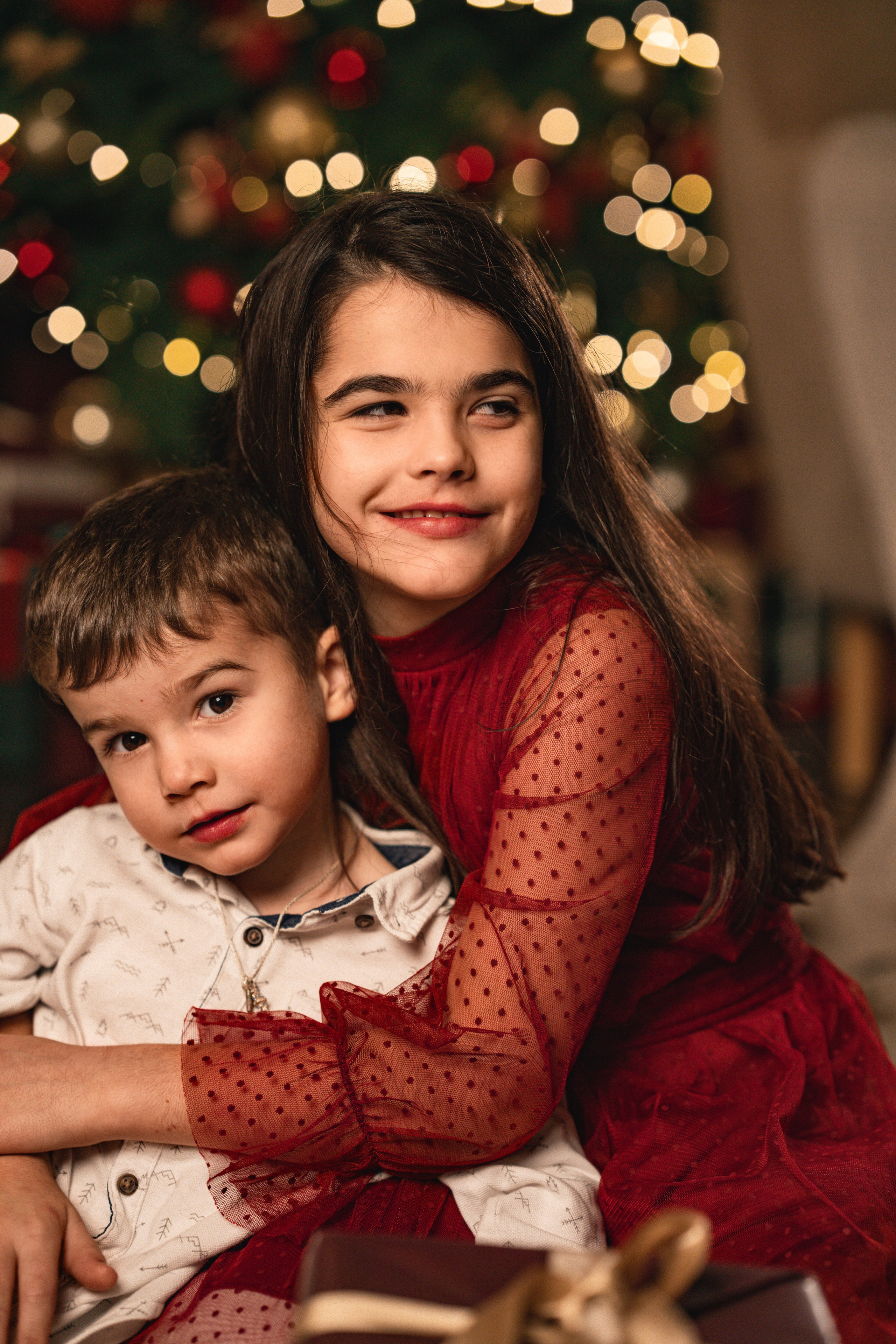 Новогодняя история большой прекрасной семьи Ирины. Семейный и портретный фотограф в Санкт-Петербурге Татьяна Гримоть
