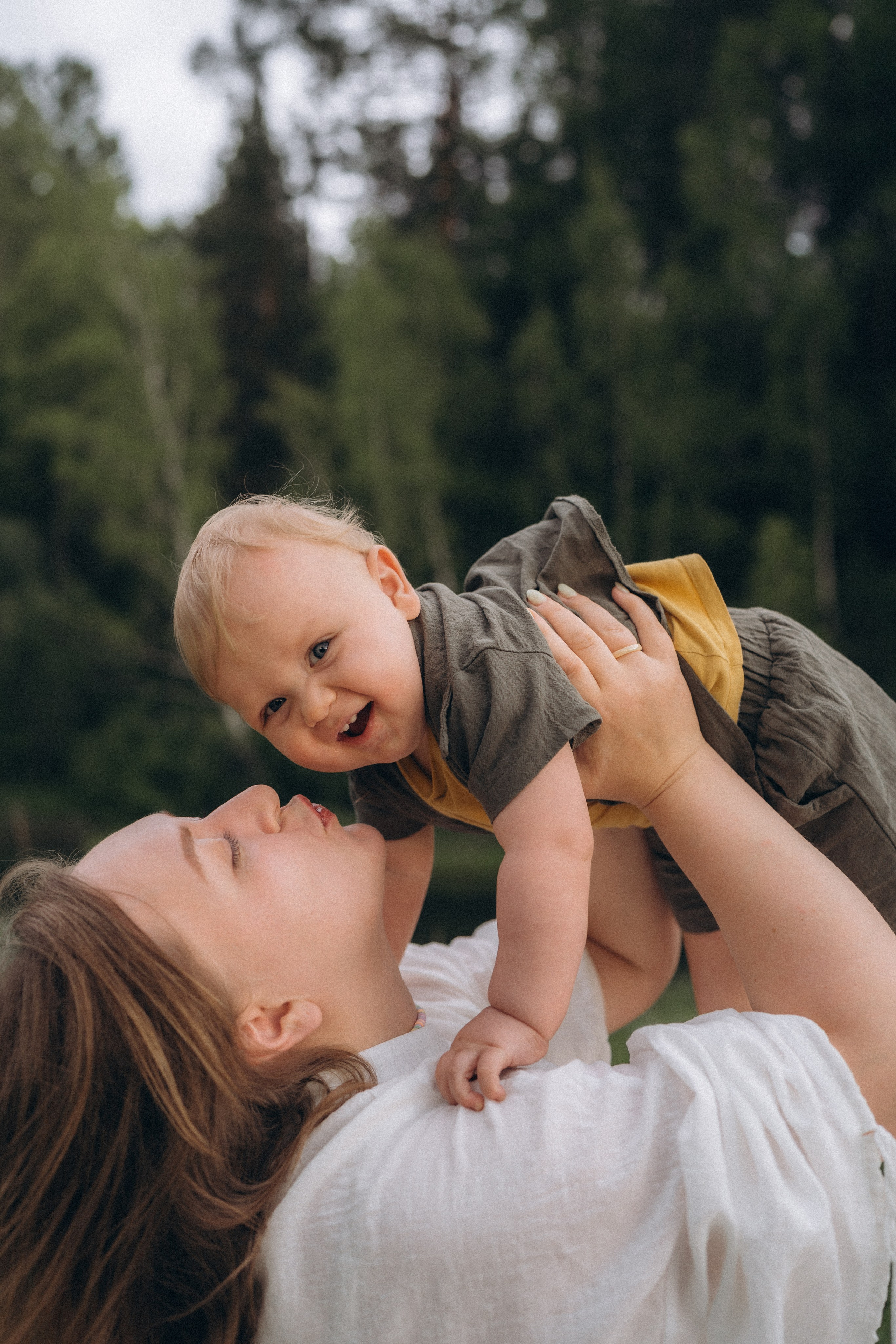 Первый год и первый дождь. Семейный фотограф в Ангарске/ Иркутске