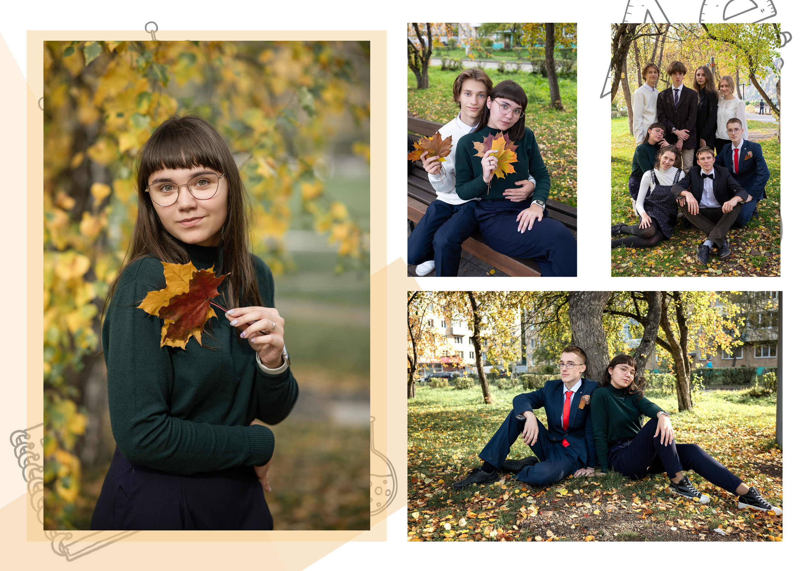 ШКОЛЬНЫЕ ФОТОАЛЬБОМЫ. Фотограф в Красноярске / Дивногорске. Файзулина Анастасия