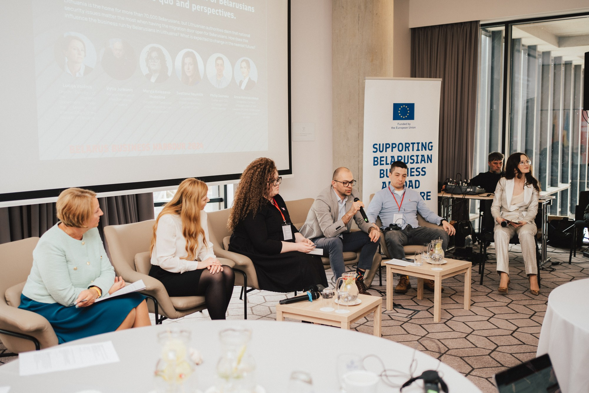 3rd Belarusian Business Forum in Vilnius. Photographer in Vilnius