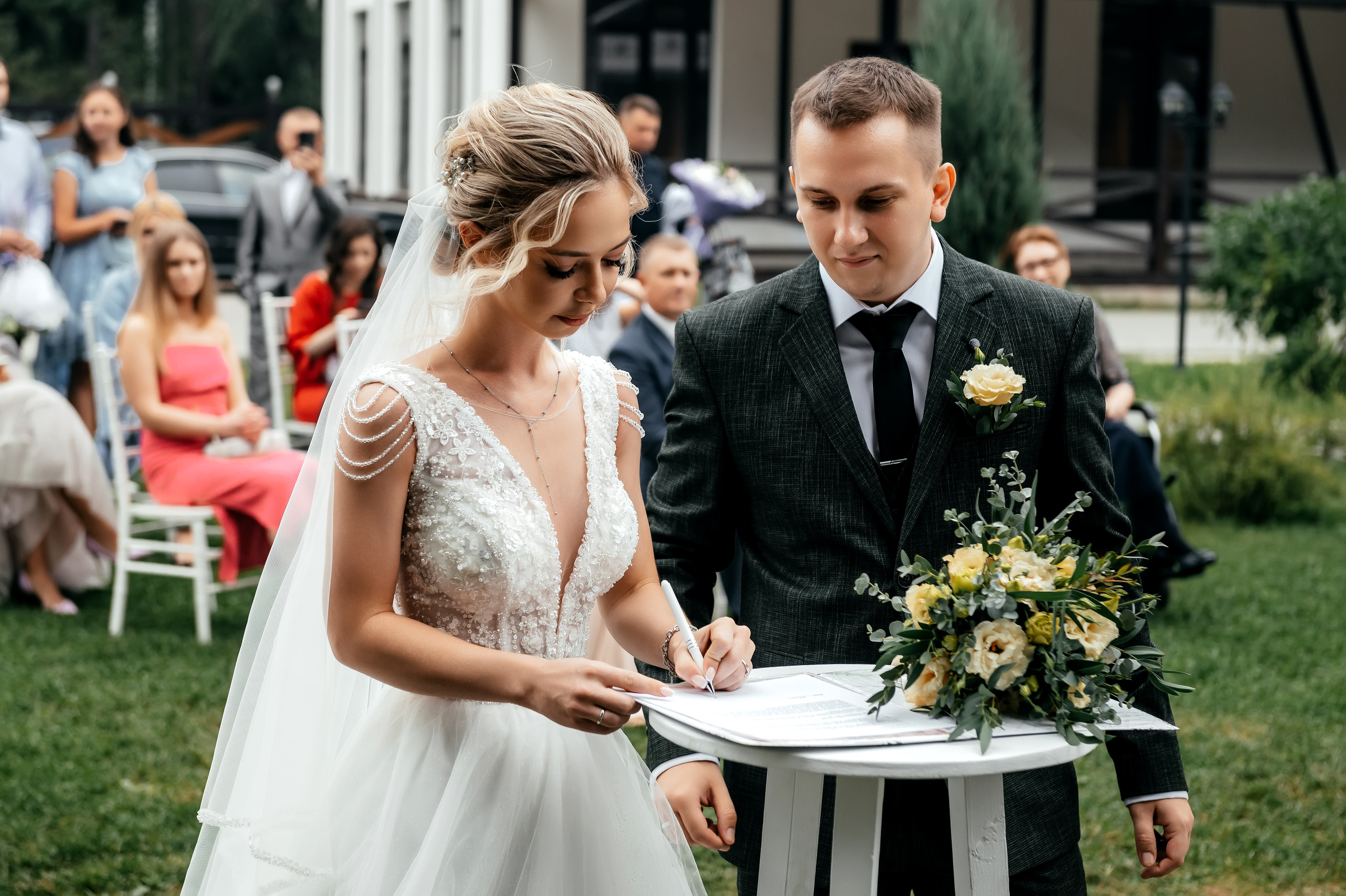 Евгений + Ольга, Щёлково, Загородный клуб «Барин». Свадебный и семейный фотограф Виктория Носачёва. Щелково, Москва и МО