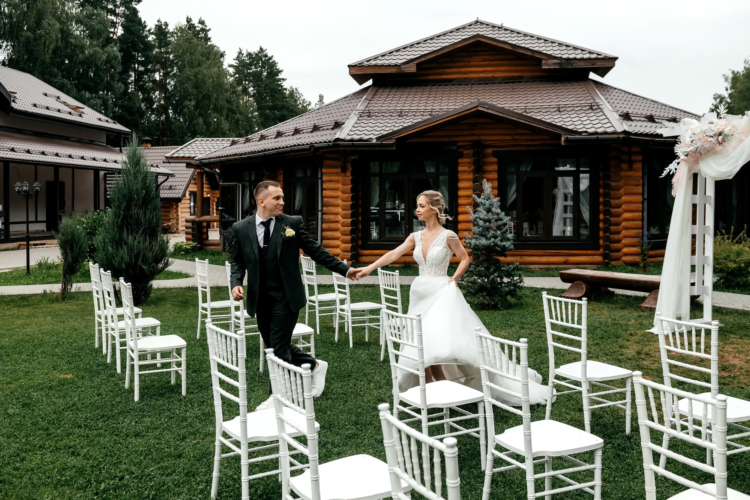 Евгений + Ольга, Щёлково, Загородный клуб «Барин». Свадебный и семейный фотограф Виктория Носачёва. Щелково, Москва и МО