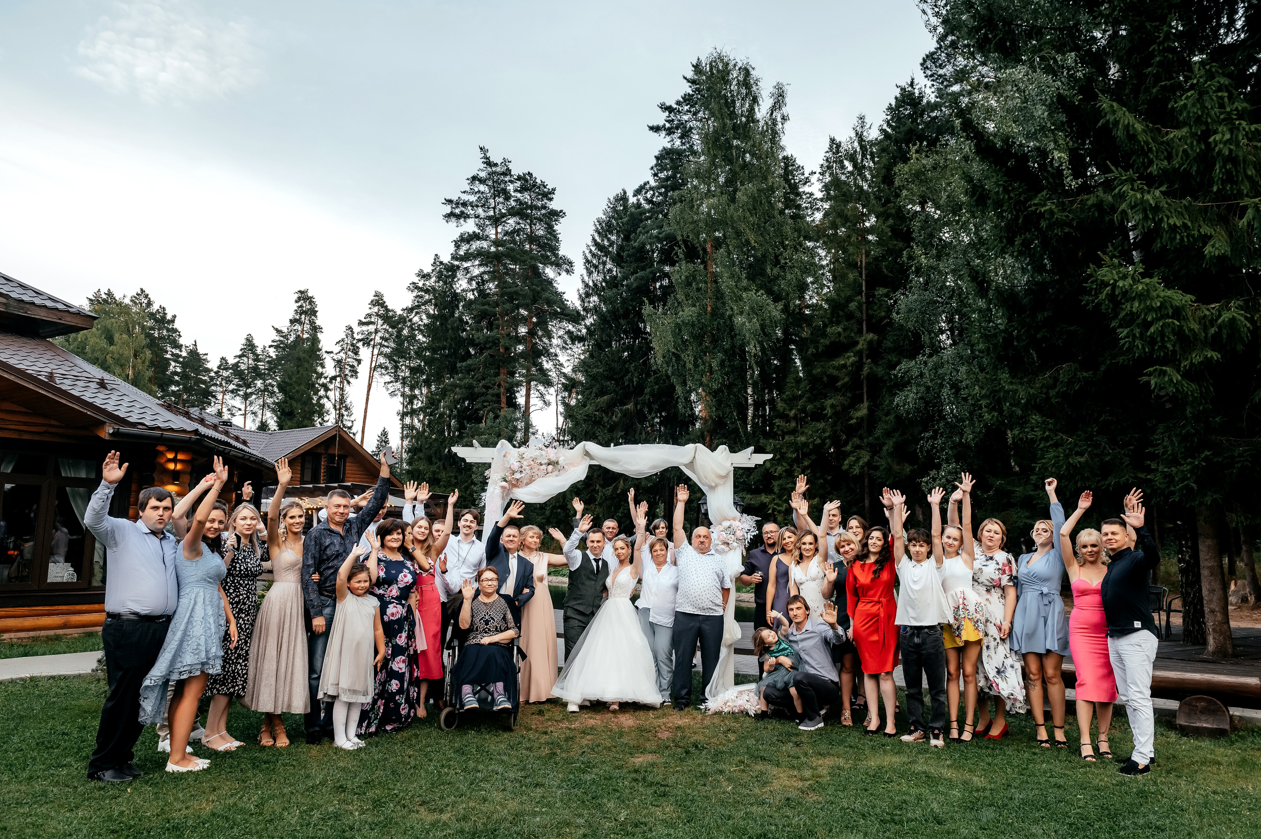 Евгений + Ольга, Щёлково, Загородный клуб «Барин». Свадебный и семейный фотограф Виктория Носачёва. Щелково, Москва и МО