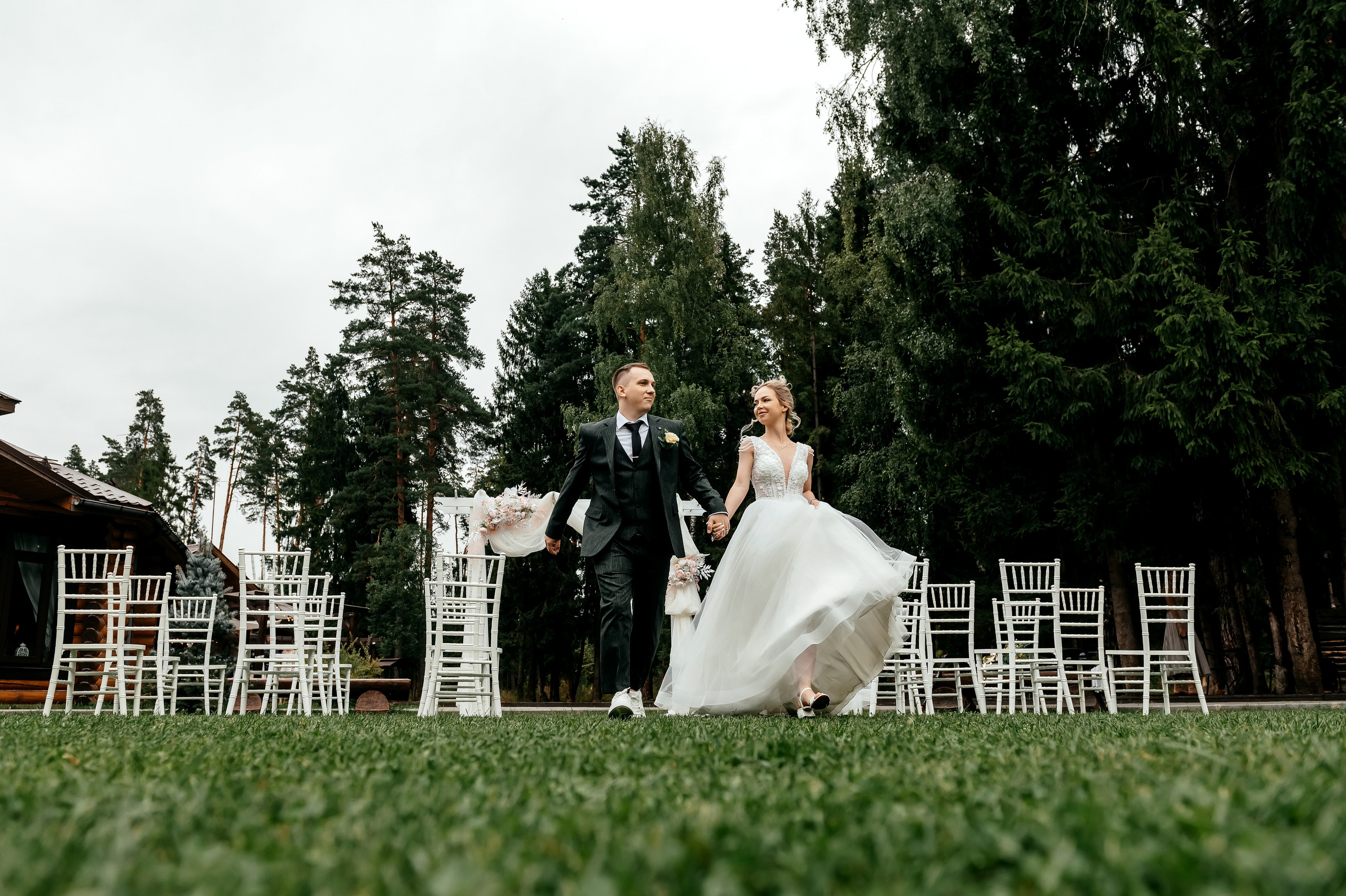 Евгений + Ольга, Щёлково, Загородный клуб «Барин». Свадебный и семейный фотограф Виктория Носачёва. Щелково, Москва и МО