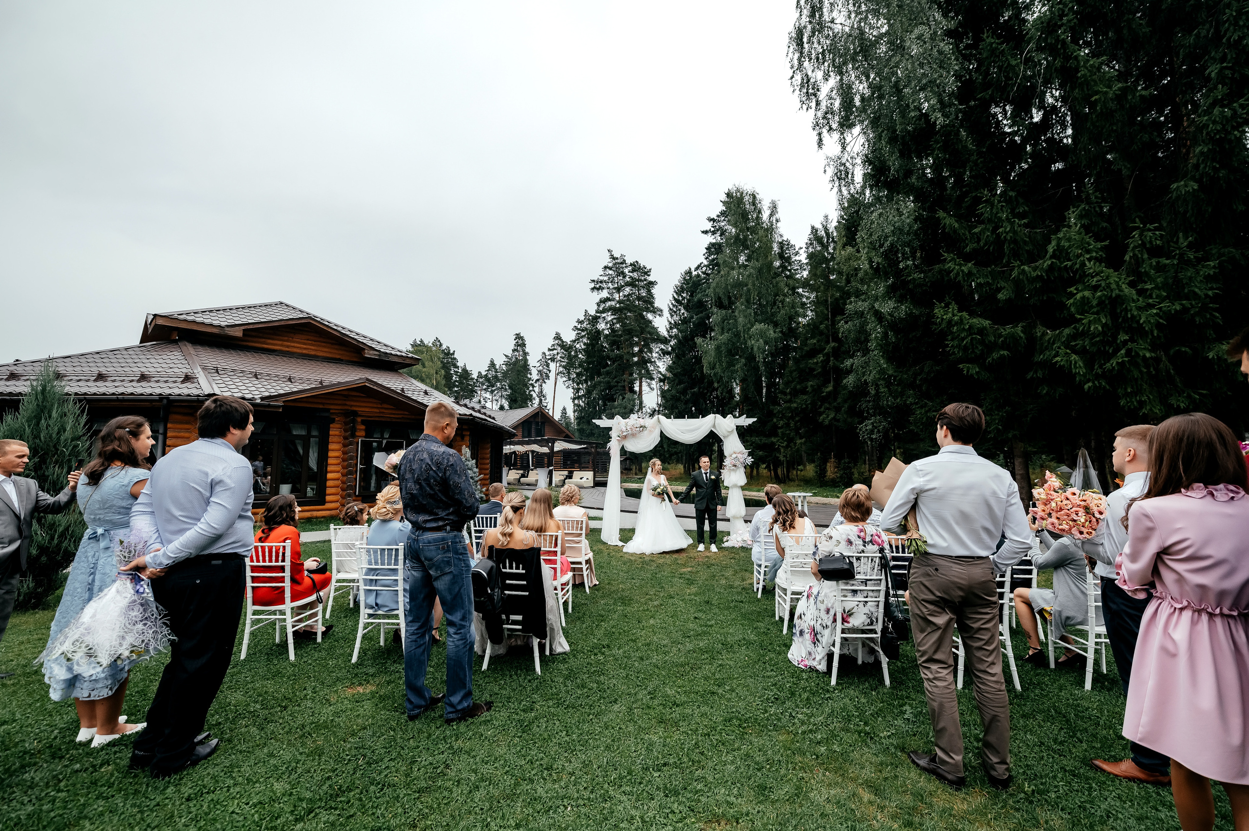 Евгений + Ольга, Щёлково, Загородный клуб «Барин». Свадебный и семейный фотограф Виктория Носачёва. Щелково, Москва и МО