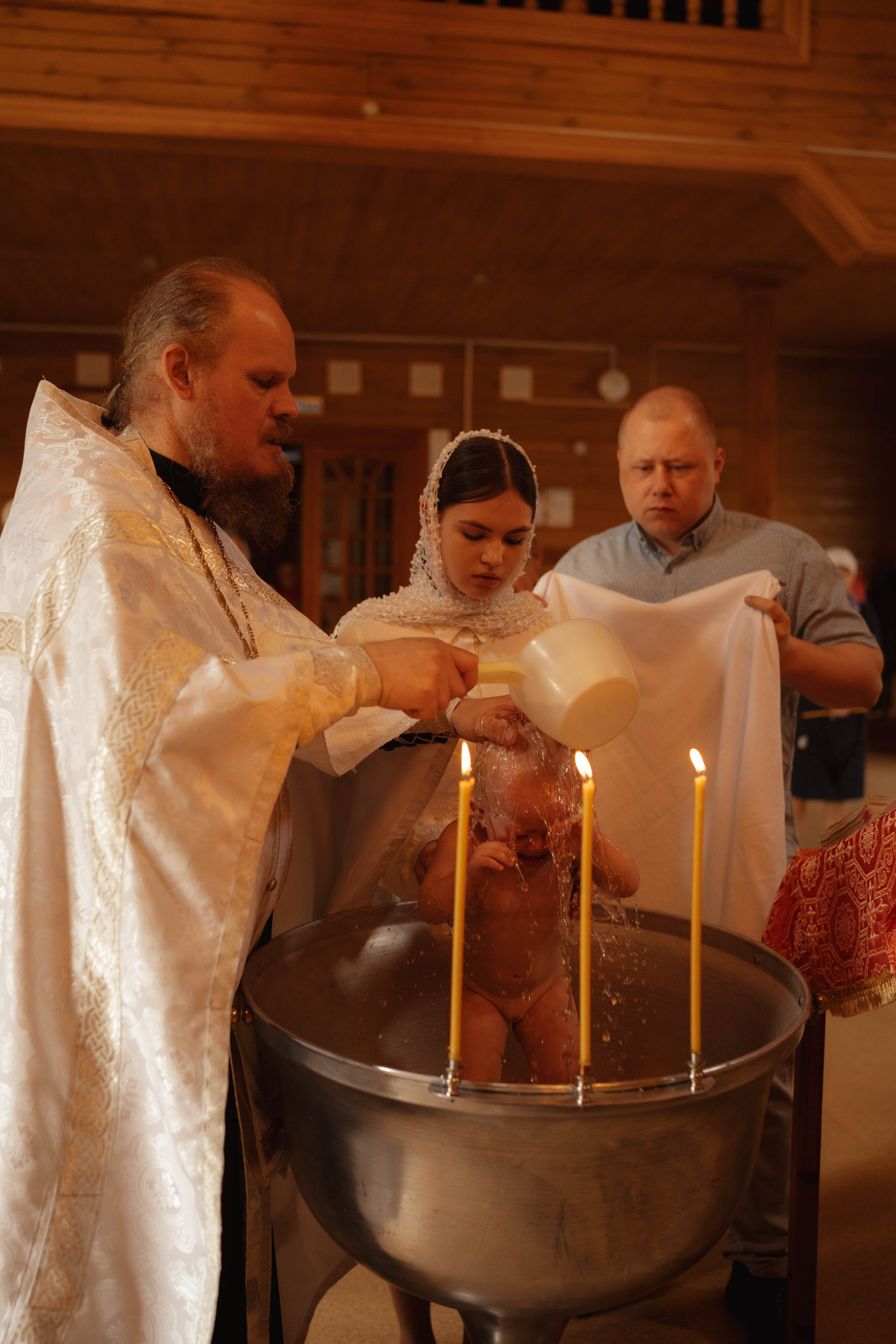 Крещение Любы. Фотограф в Новосибирске Диана Ильиных