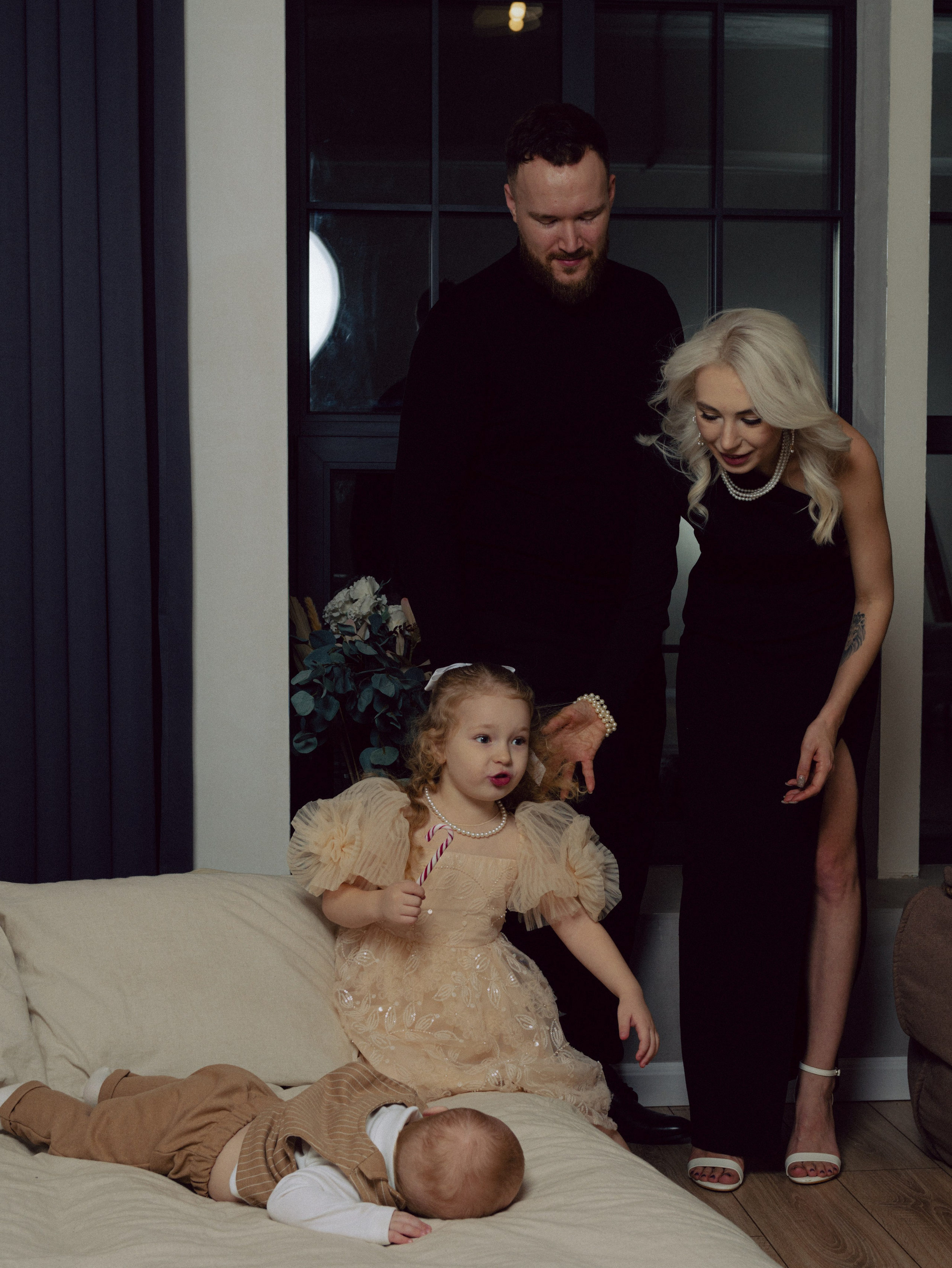 Семья Конкиловы. Фотограф в Москве Шалышко Ангелина