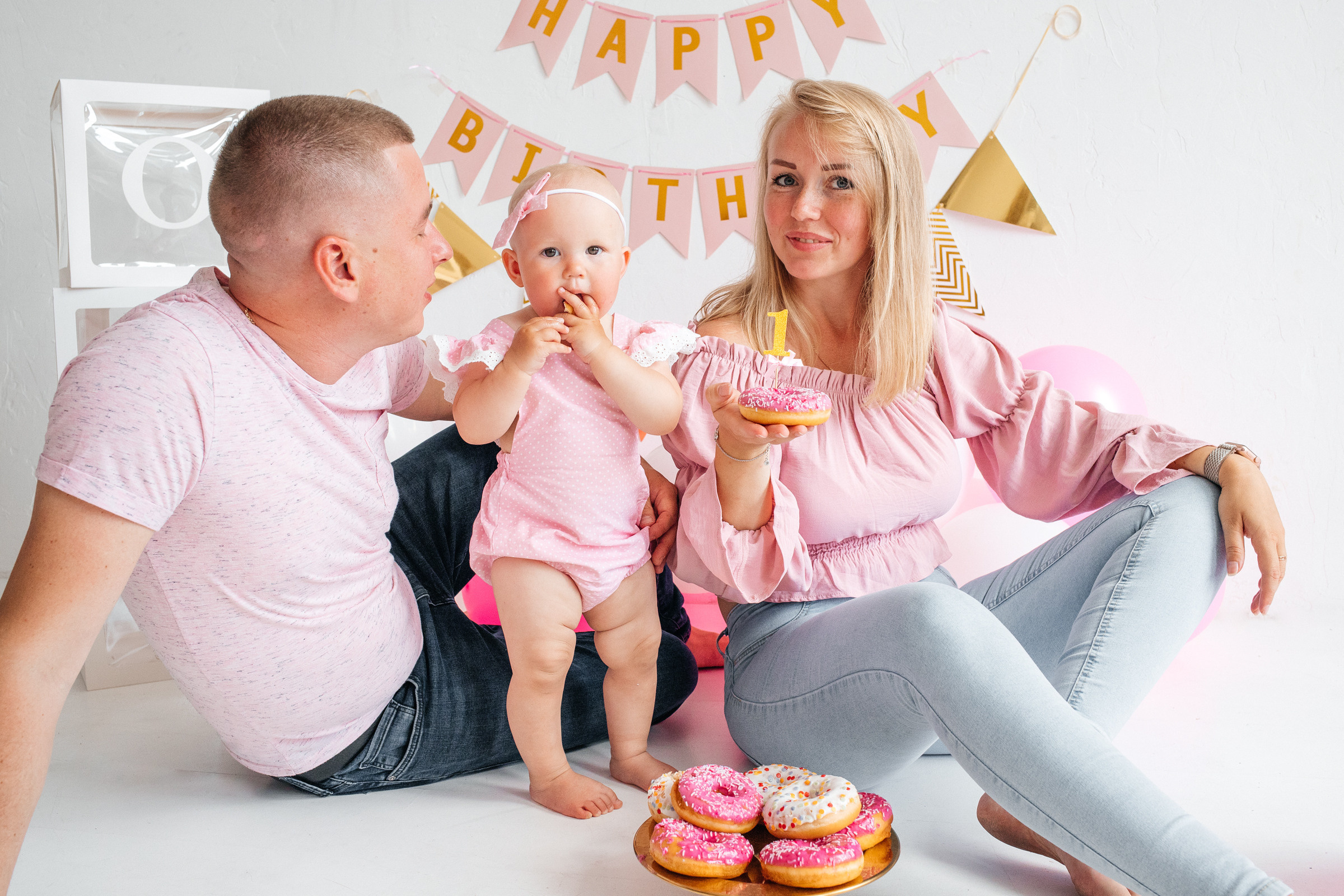 1 годик Софии. Портретный фотограф в Санкт-Петербурге
