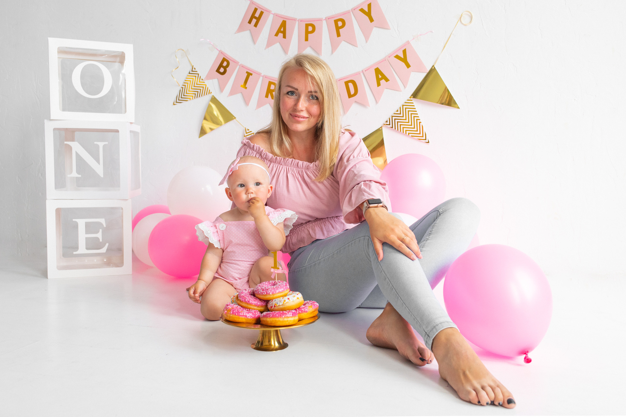 1 годик Софии. Портретный фотограф в Санкт-Петербурге