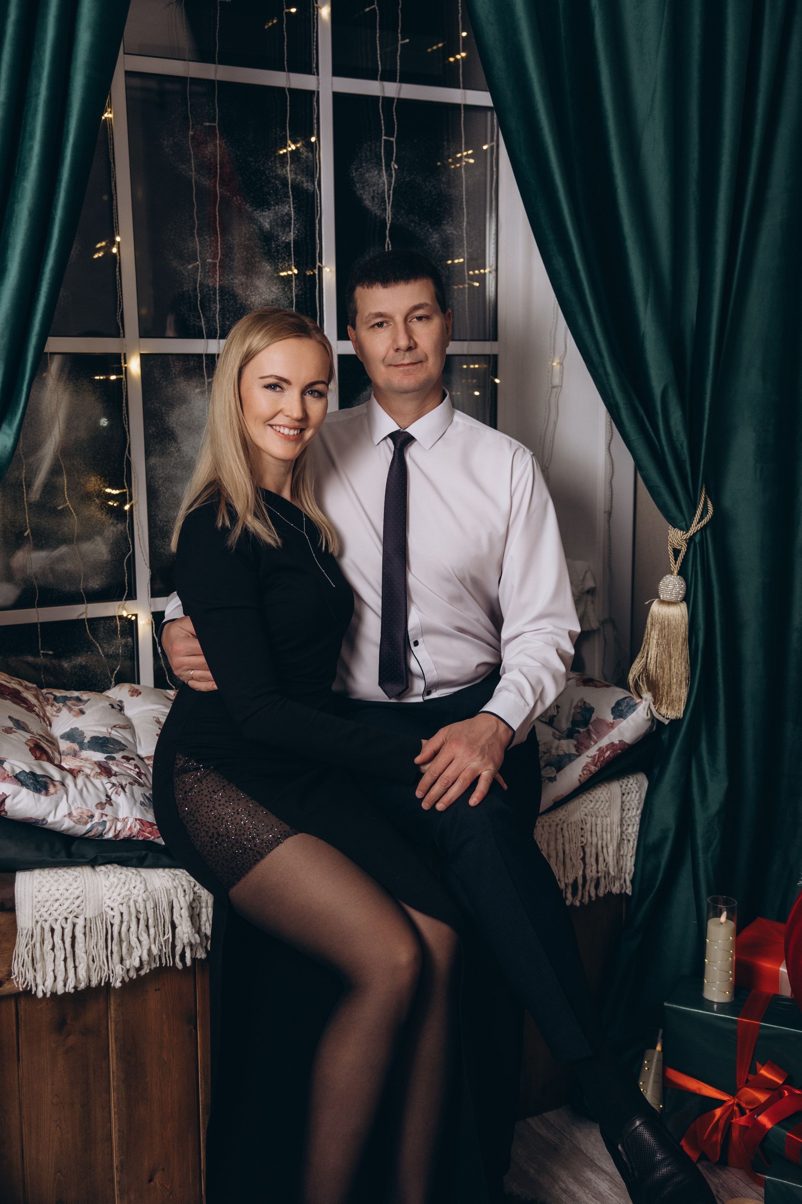 Новогодние истории в студии 8 этаж. Свадебный, семейный фотограф в Иркутске Светлана Макаричева