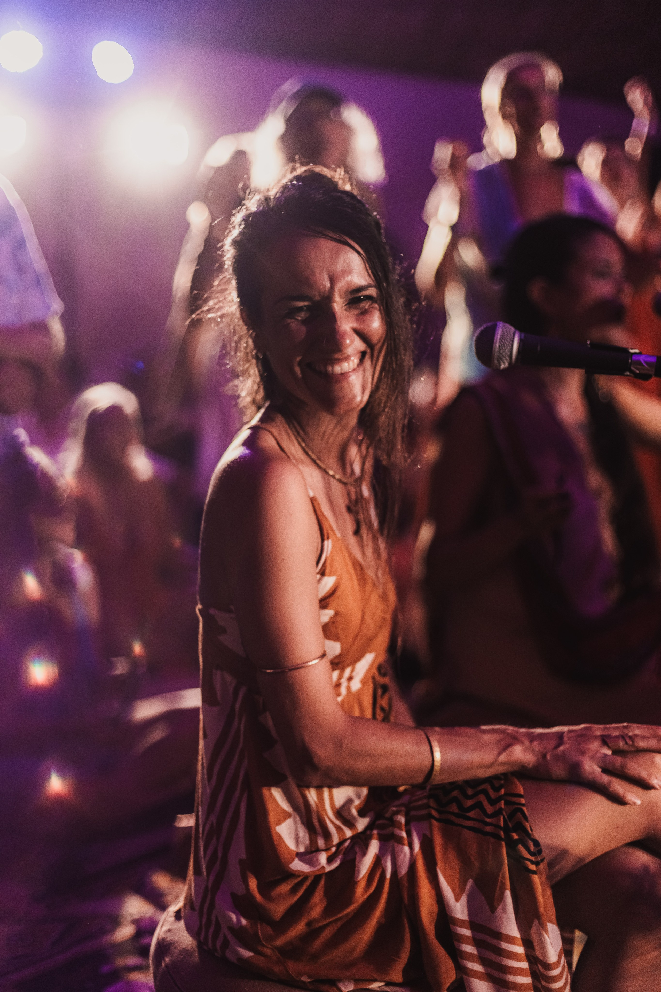 Hanuman Project kirtan at Alchemy april. Mariam Bagdasaryan
