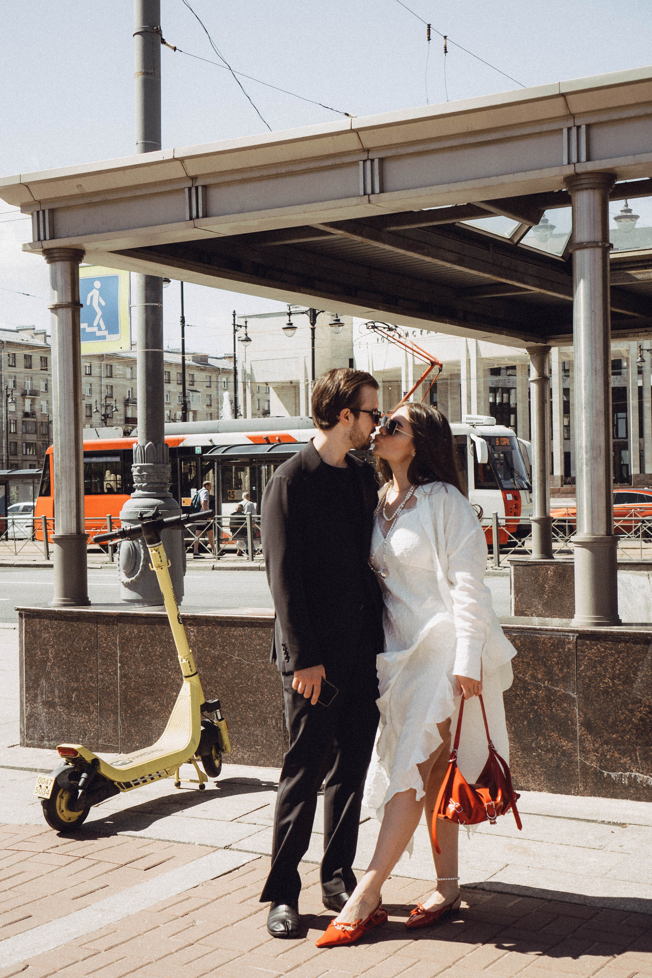 СВАДЕБНАЯ СЬЕМКА В ПАРКЕ ПОБЕДЫ И ПРОГУЛКА ПО МОСКОВСКОМУ ПРОСПЕКТУ. Профессиональный фотограф, Санкт-Петербург — Виктория Богомолова