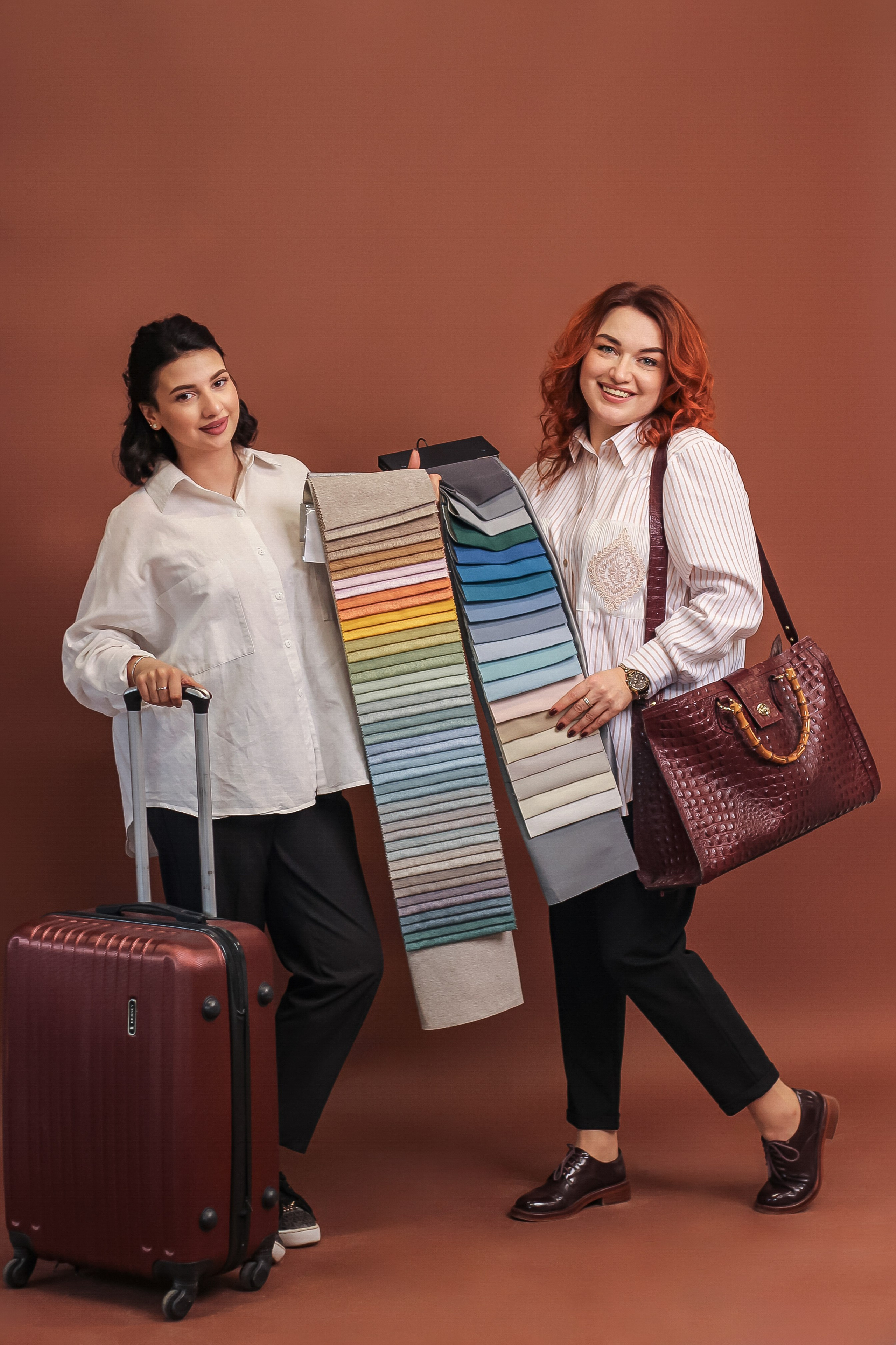 Деловая съемка для дизайнеров штор. Главная