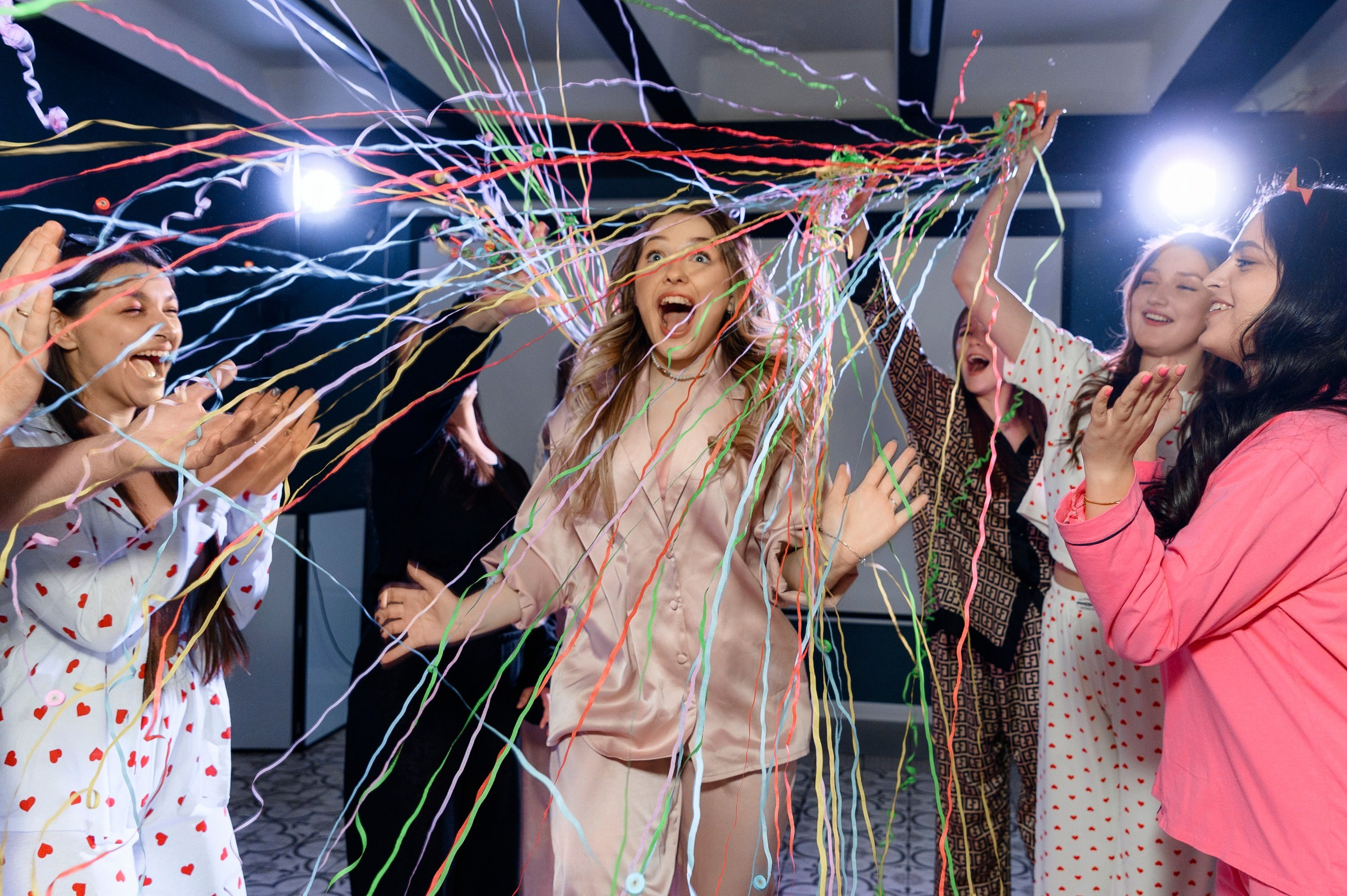 Пижамная вечеринка. Фотограф Москва Софа Ревчук