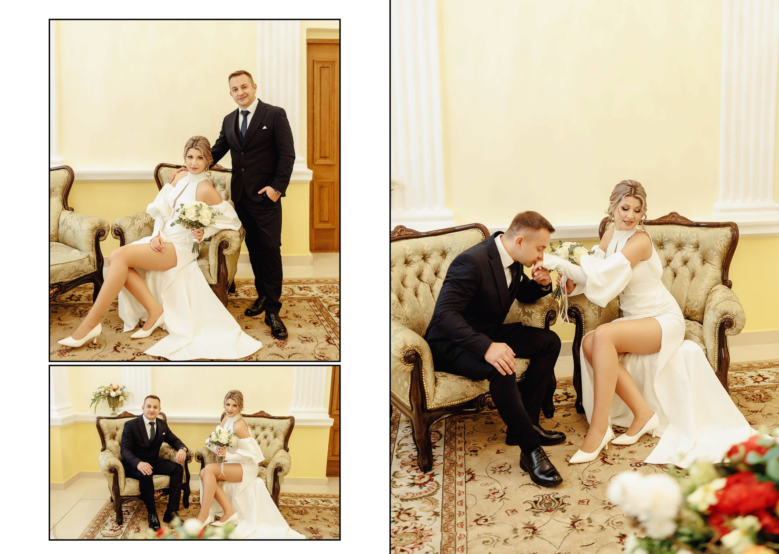 Анастасия и евгений Свадебная фотосессия. Свадебный фотограф Денис Перминов в Воронеже