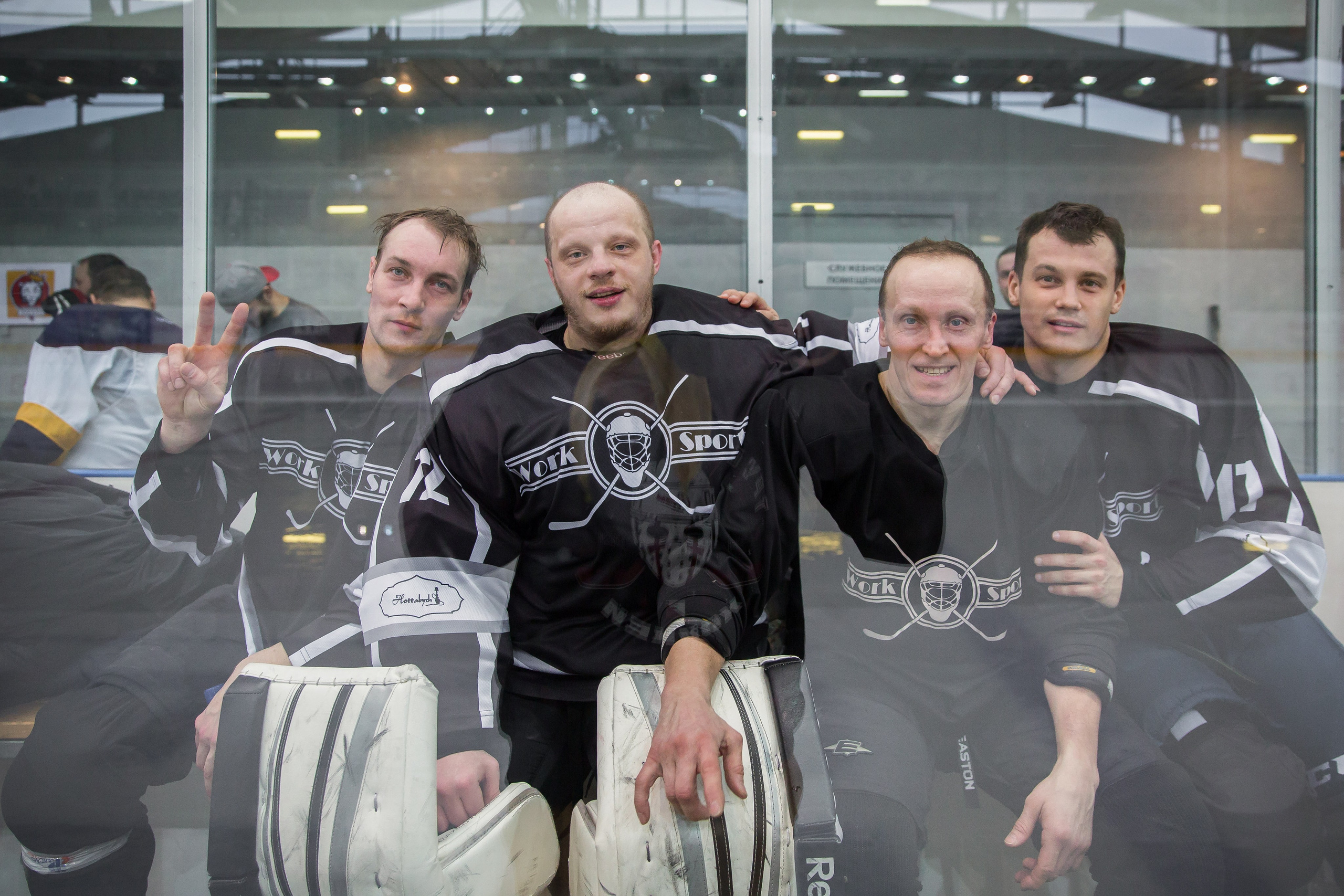 Хоккей для «Work&Sport». Снимаю съемки