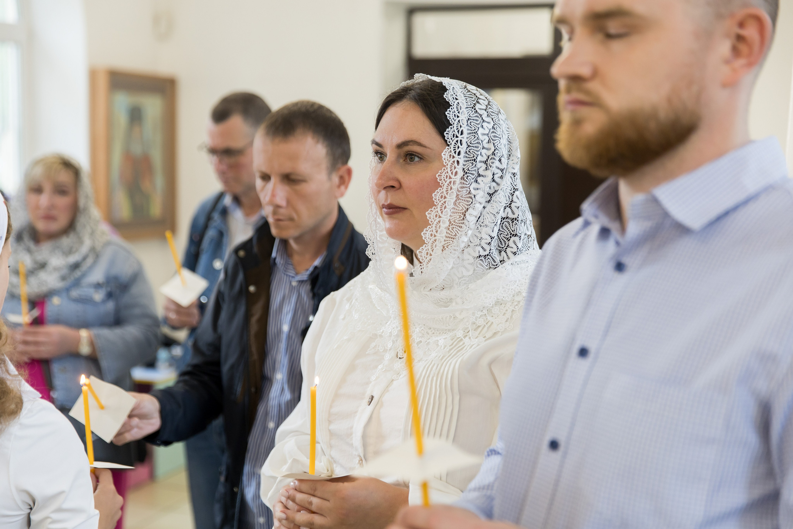 Крещение. Снимаю съемки