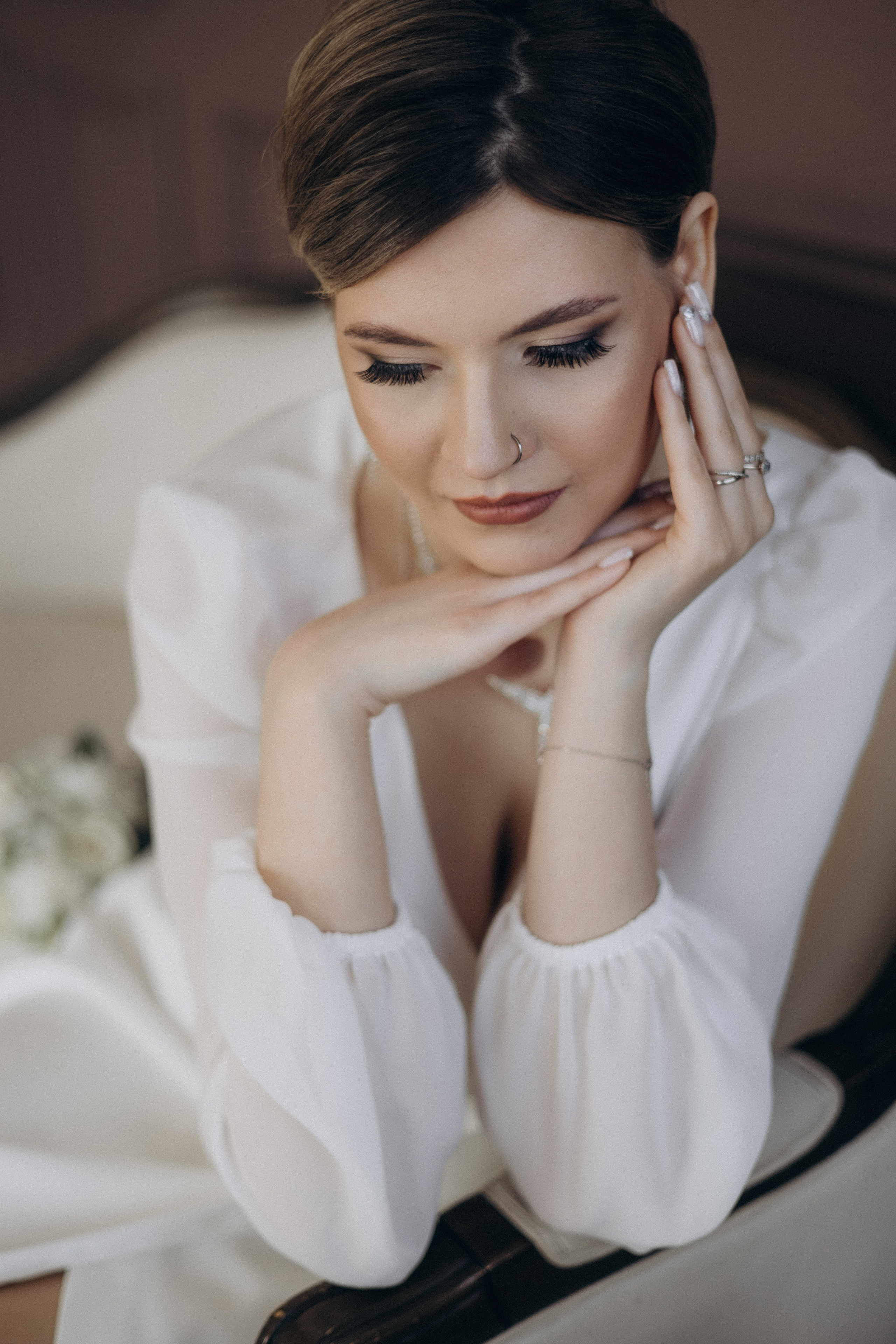 Свадебная фотосессия в фотостудии Пензы для Дарьи и Евгения