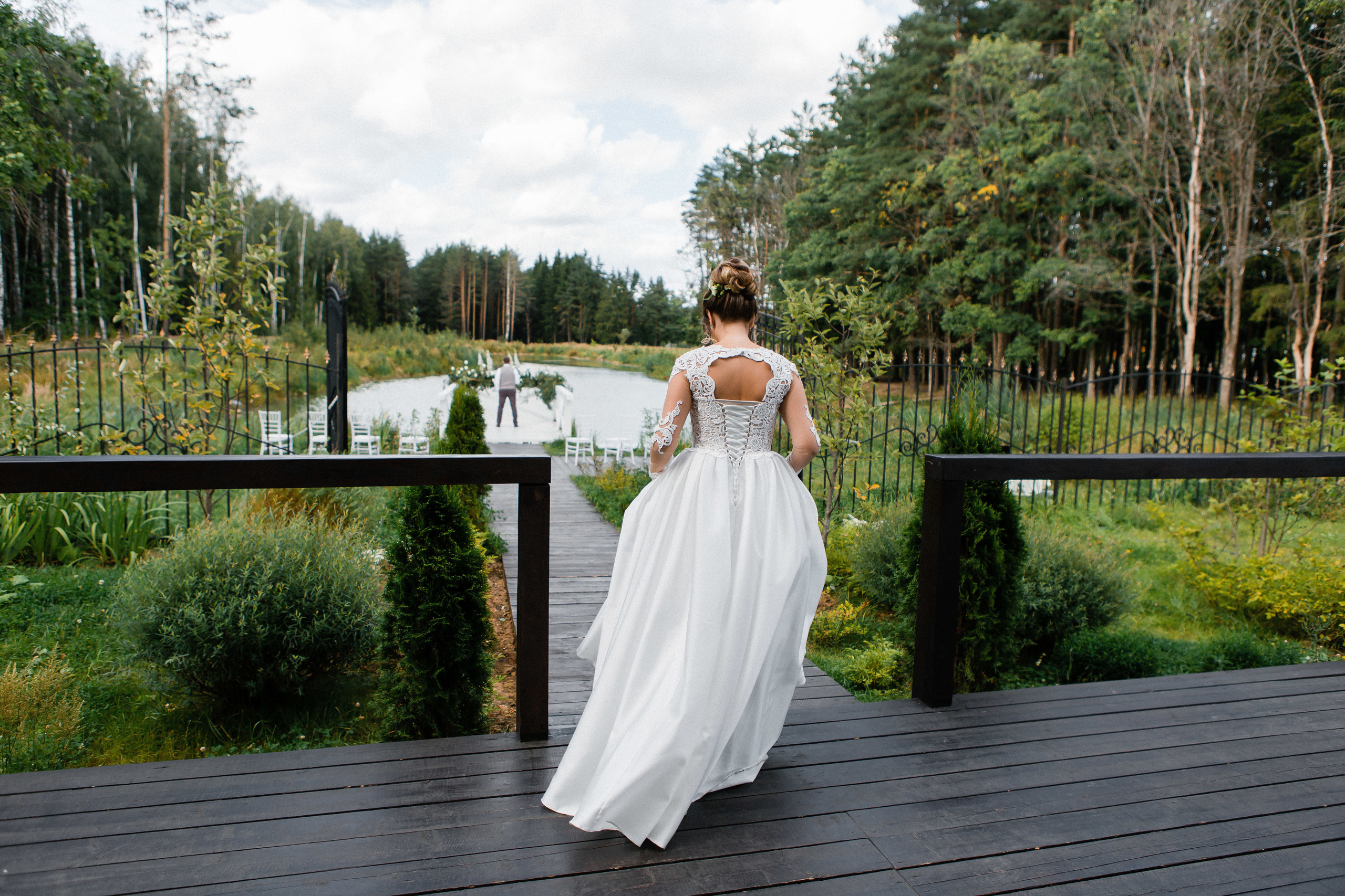 Анастасия и Федор. Усадьба «Домик у озера». Видеосъемка свадеб. Видеооператор на свадьбу в Москве