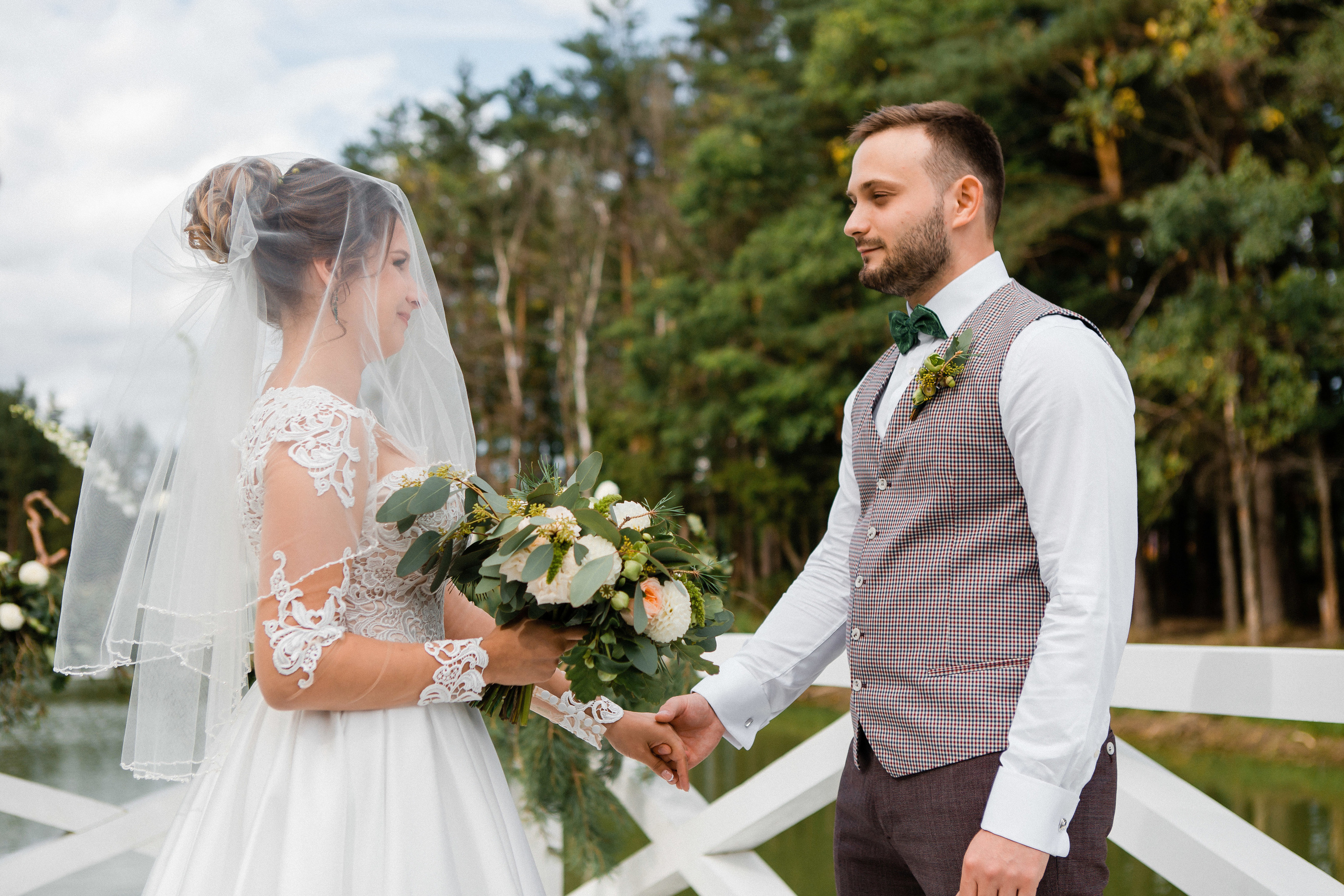 Анастасия и Федор. Усадьба «Домик у озера». Видеосъемка свадеб. Видеооператор на свадьбу в Москве