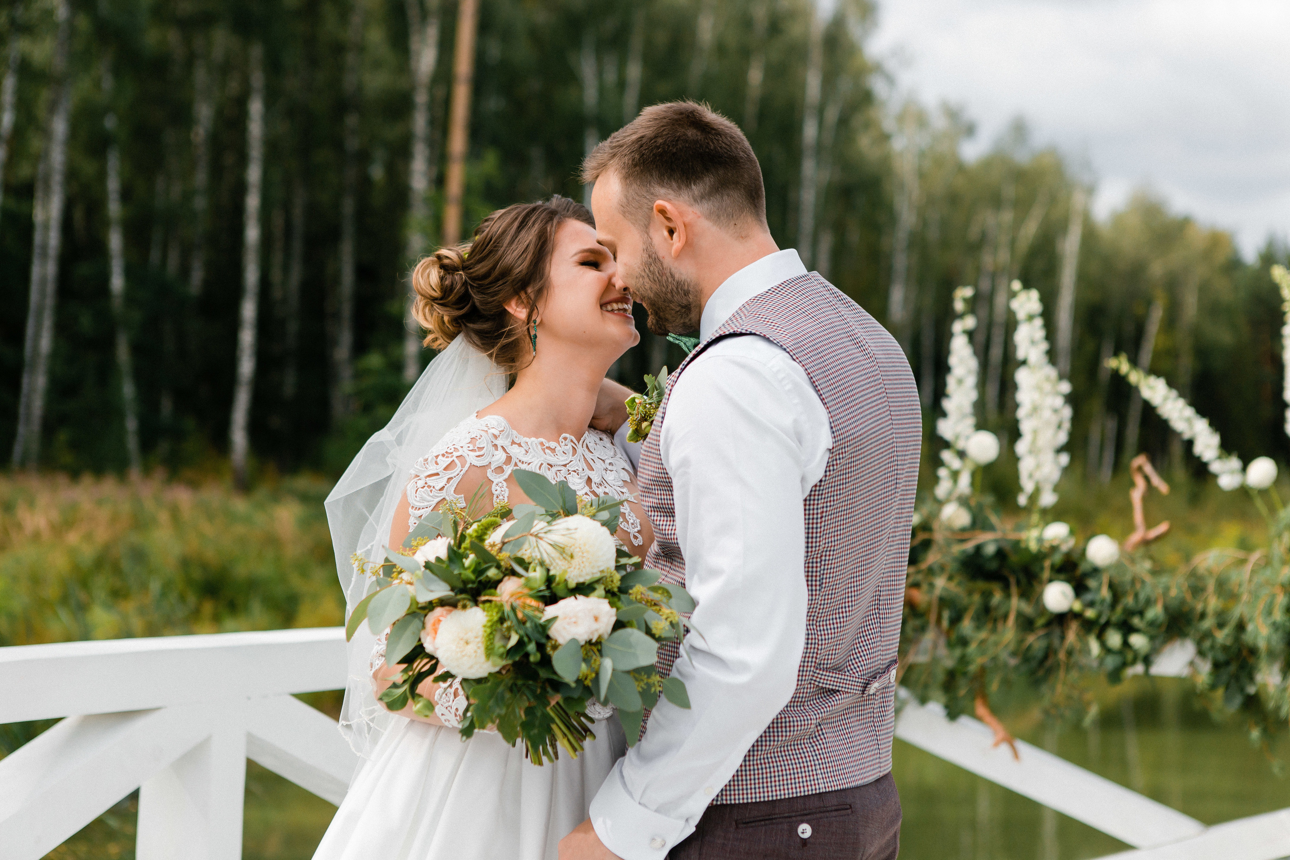 Анастасия и Федор. Усадьба «Домик у озера». Видеосъемка свадеб. Видеооператор на свадьбу в Москве