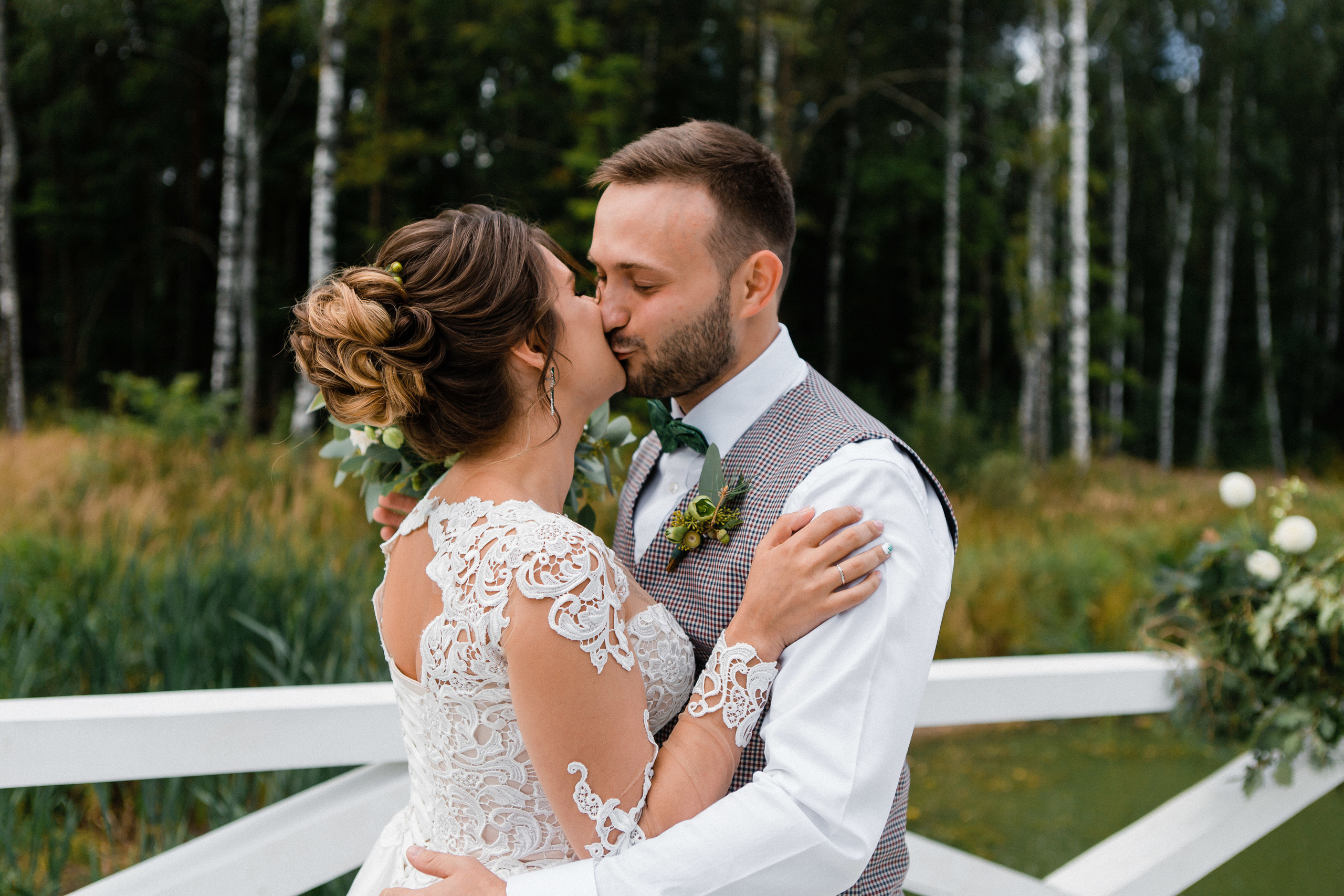 Анастасия и Федор. Усадьба «Домик у озера». Видеосъемка свадеб. Видеооператор на свадьбу в Москве