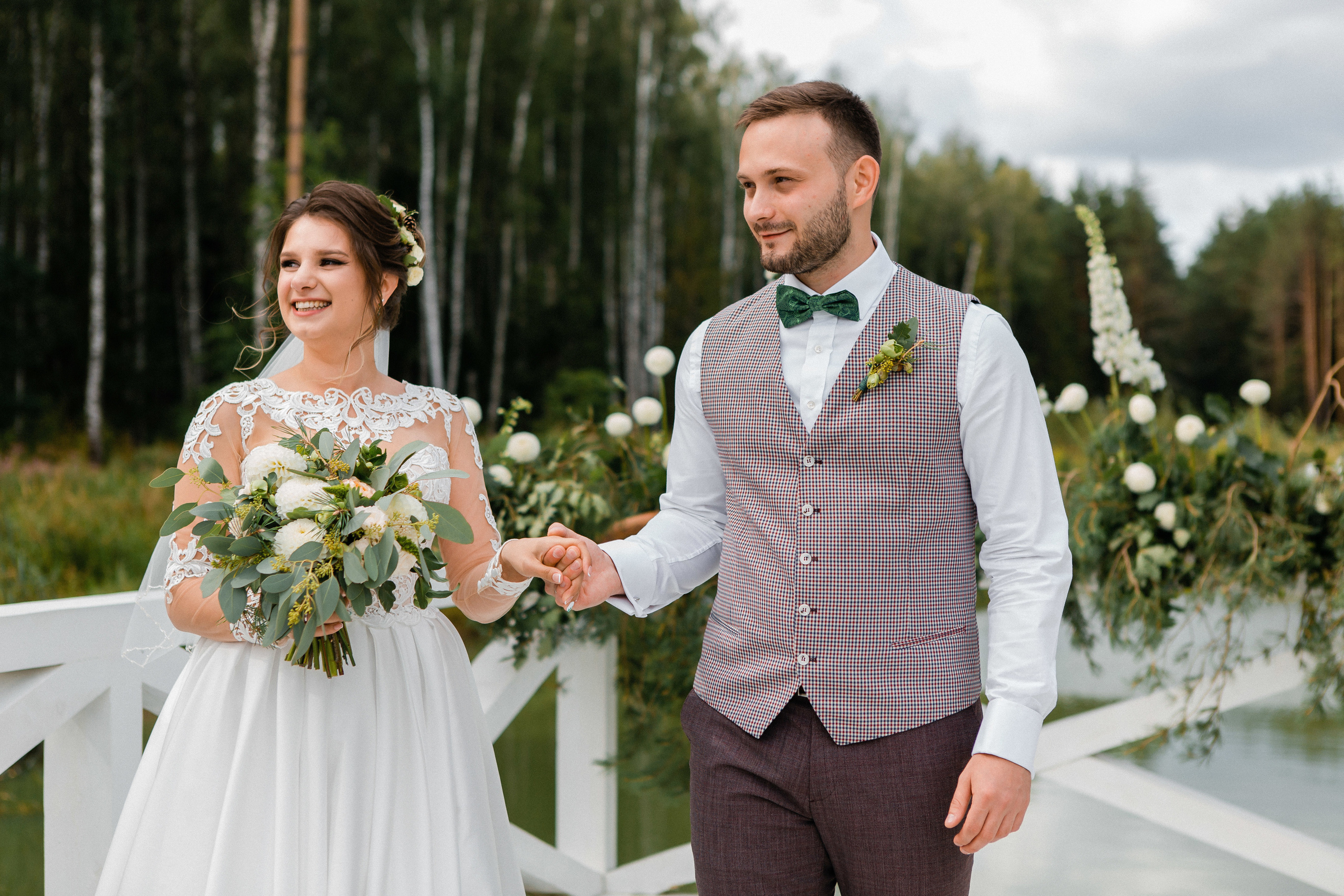 Анастасия и Федор. Усадьба «Домик у озера». Видеосъемка свадеб. Видеооператор на свадьбу в Москве