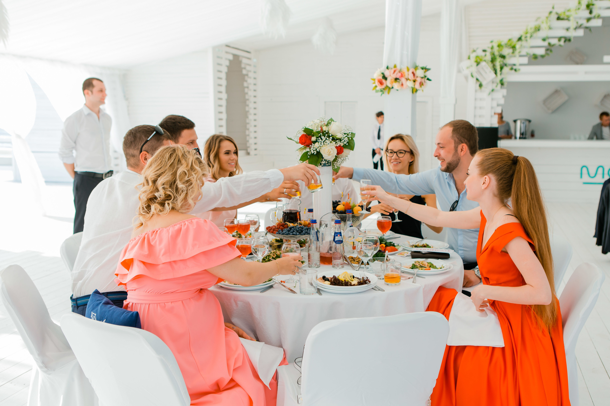 Татьяна и Сергей. Яхт-клуб «Адмирал». Видеосъемка свадеб. Видеооператор на свадьбу в Москве