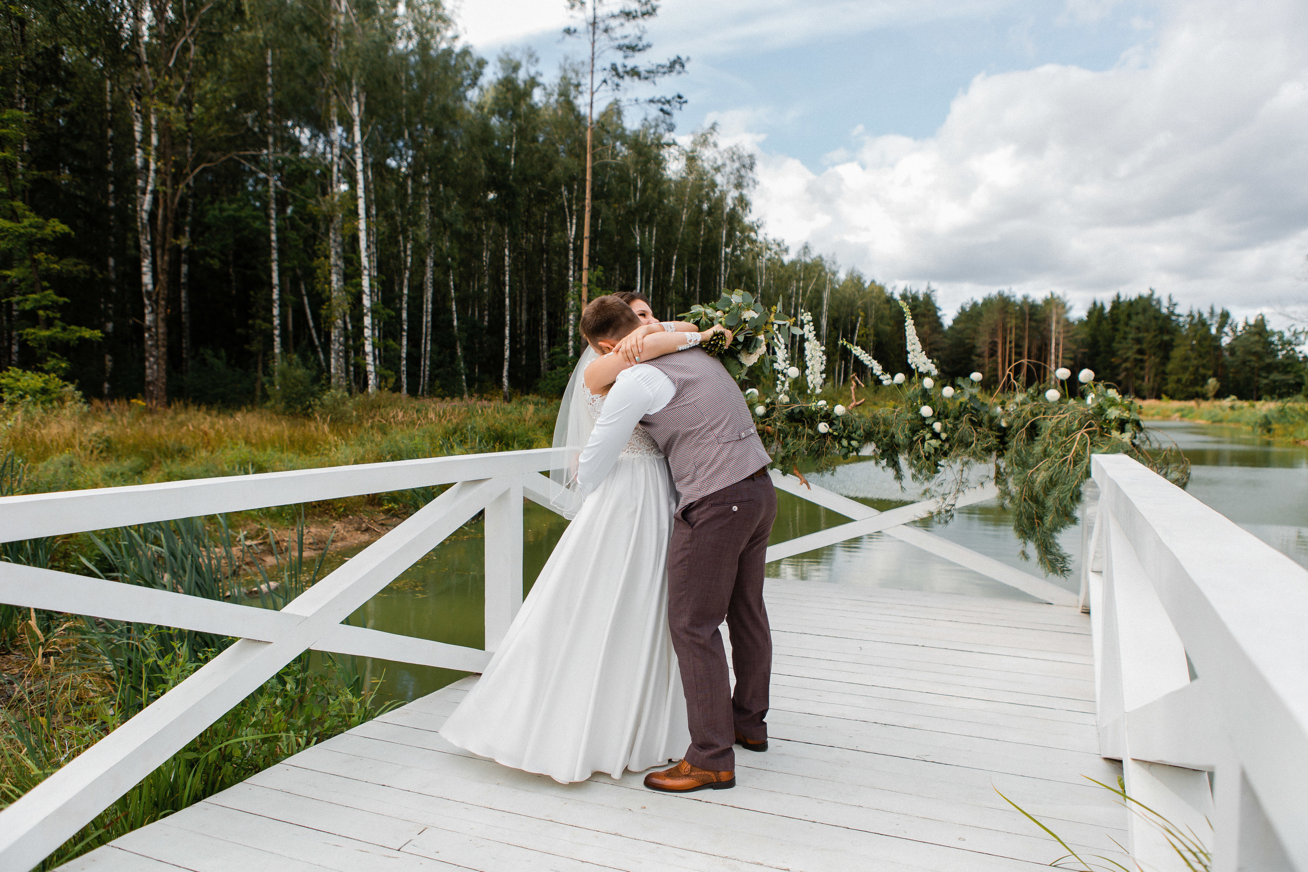 Анастасия и Федор. Усадьба «Домик у озера». Видеосъемка свадеб. Видеооператор на свадьбу в Москве
