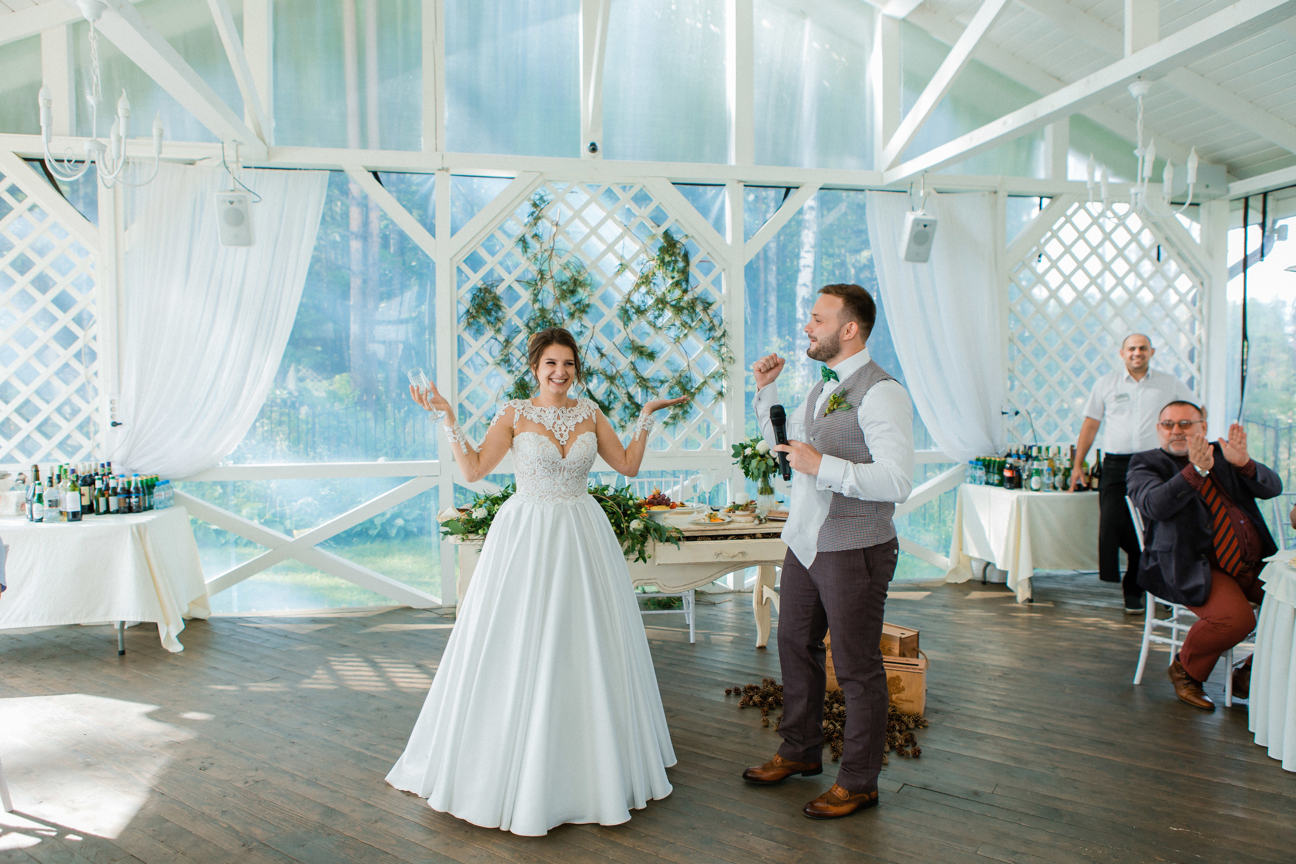 Анастасия и Федор. Усадьба «Домик у озера». Видеосъемка свадеб. Видеооператор на свадьбу в Москве