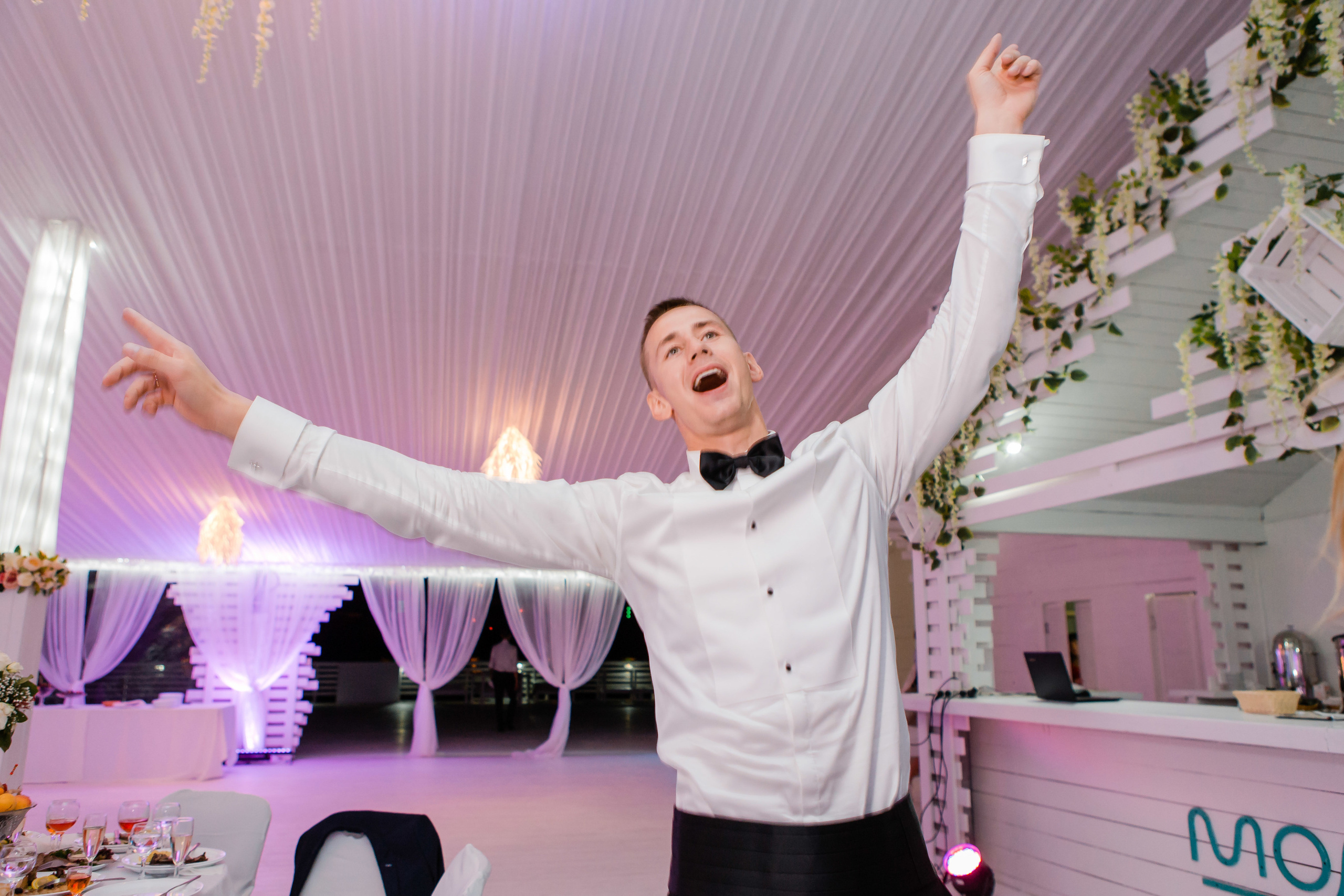 Татьяна и Сергей. Яхт-клуб «Адмирал». Видеосъемка свадеб. Видеооператор на свадьбу в Москве