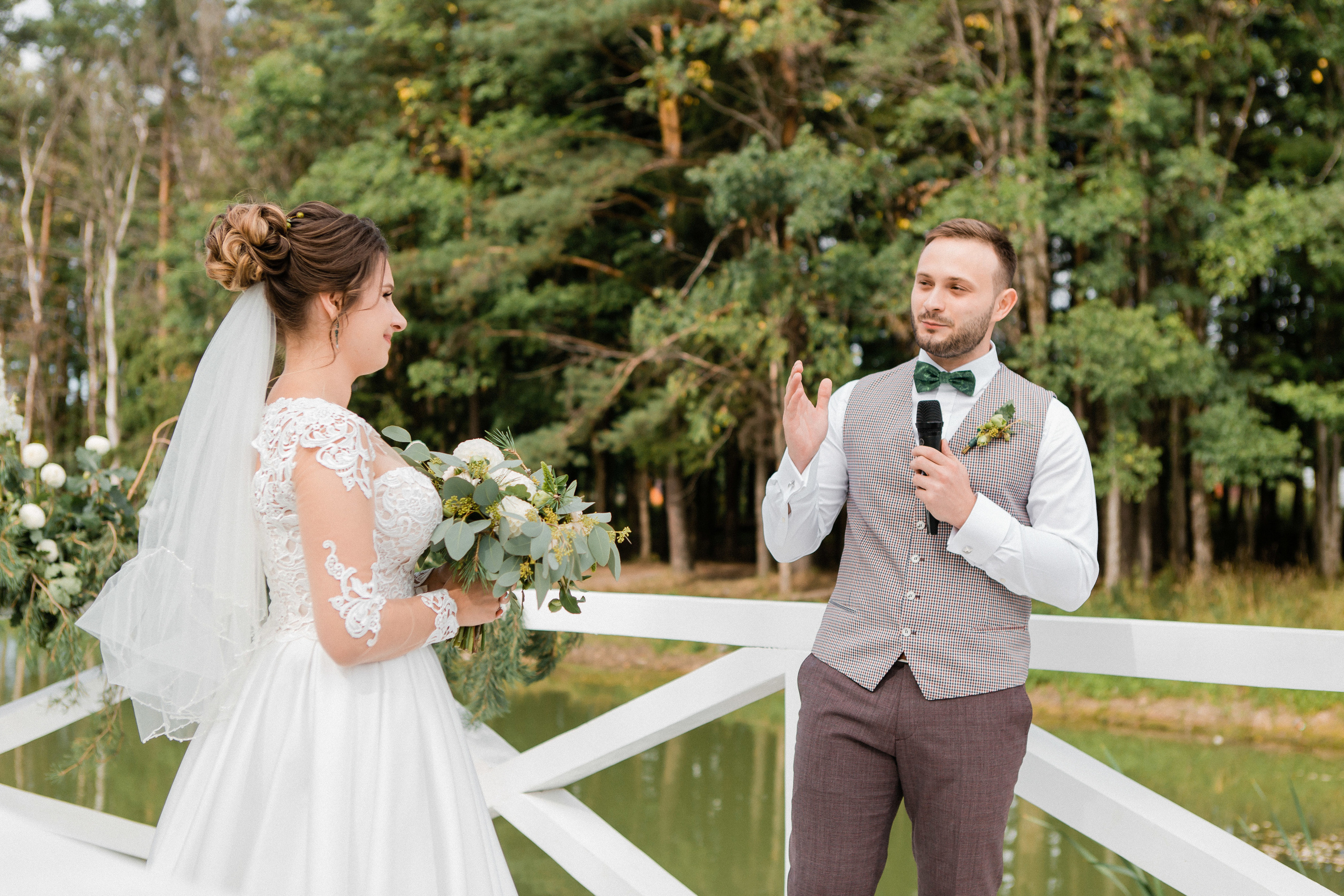 Анастасия и Федор. Усадьба «Домик у озера». Видеосъемка свадеб. Видеооператор на свадьбу в Москве