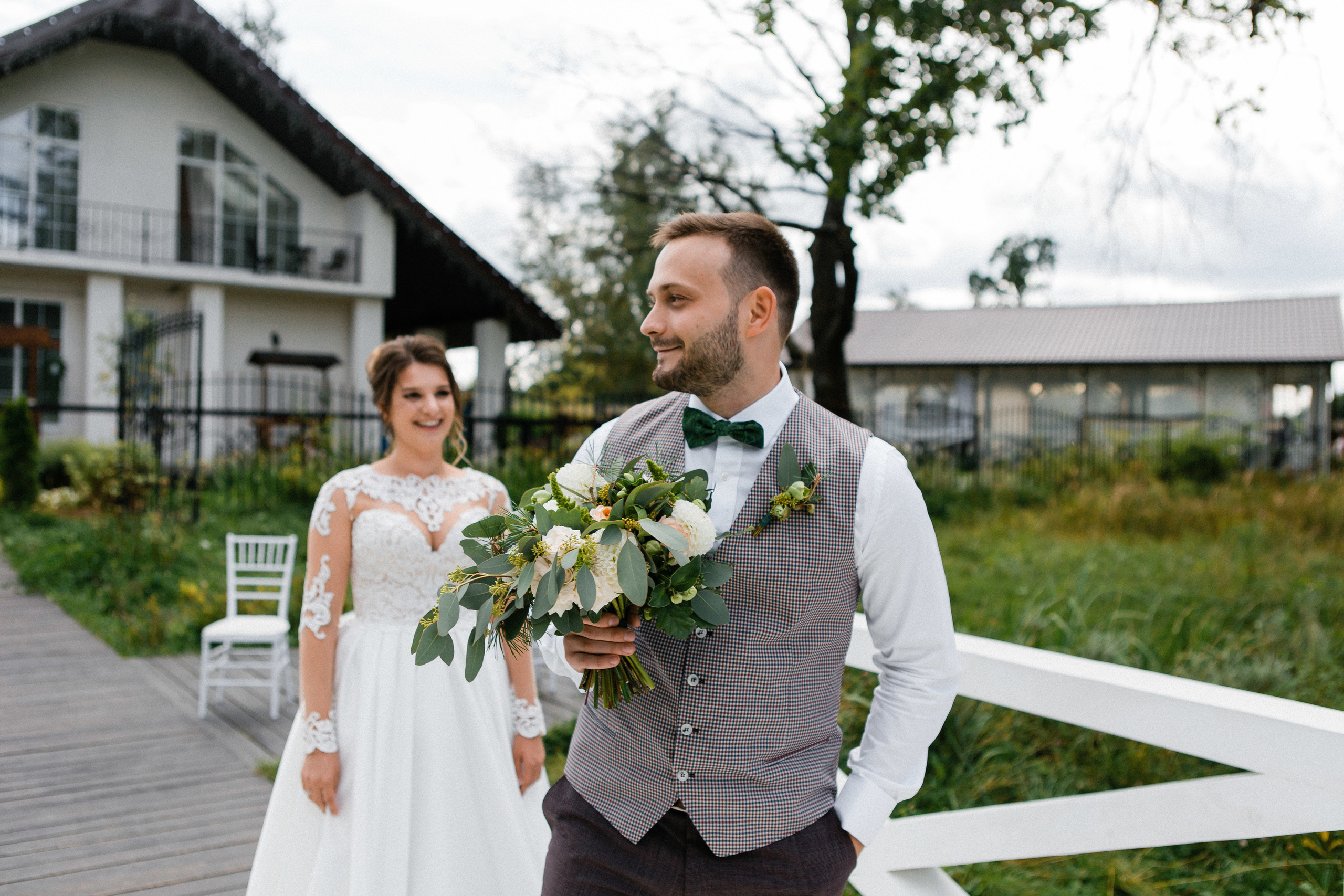 Анастасия и Федор. Усадьба «Домик у озера». Видеосъемка свадеб. Видеооператор на свадьбу в Москве