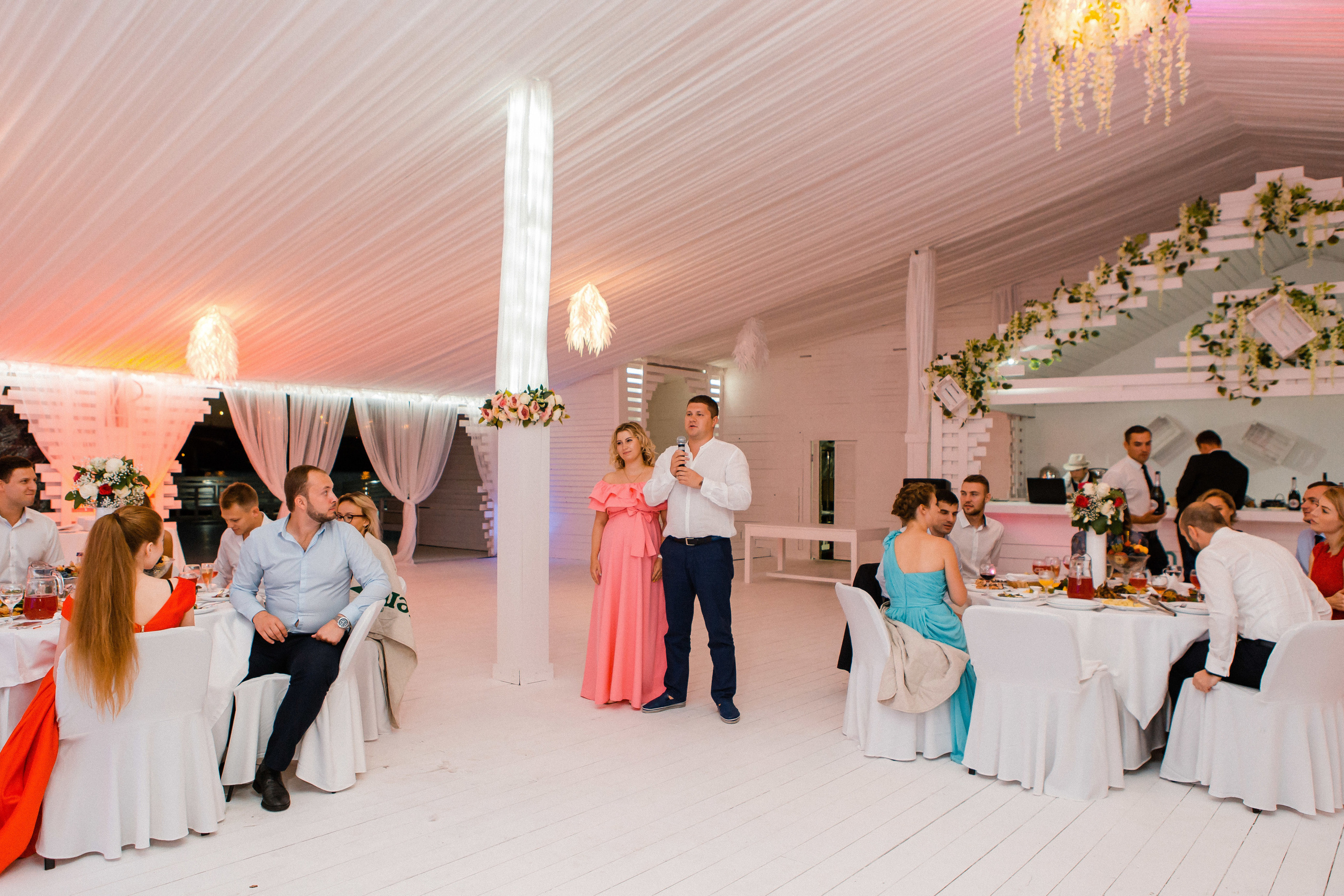 Татьяна и Сергей. Яхт-клуб «Адмирал». Видеосъемка свадеб. Видеооператор на свадьбу в Москве