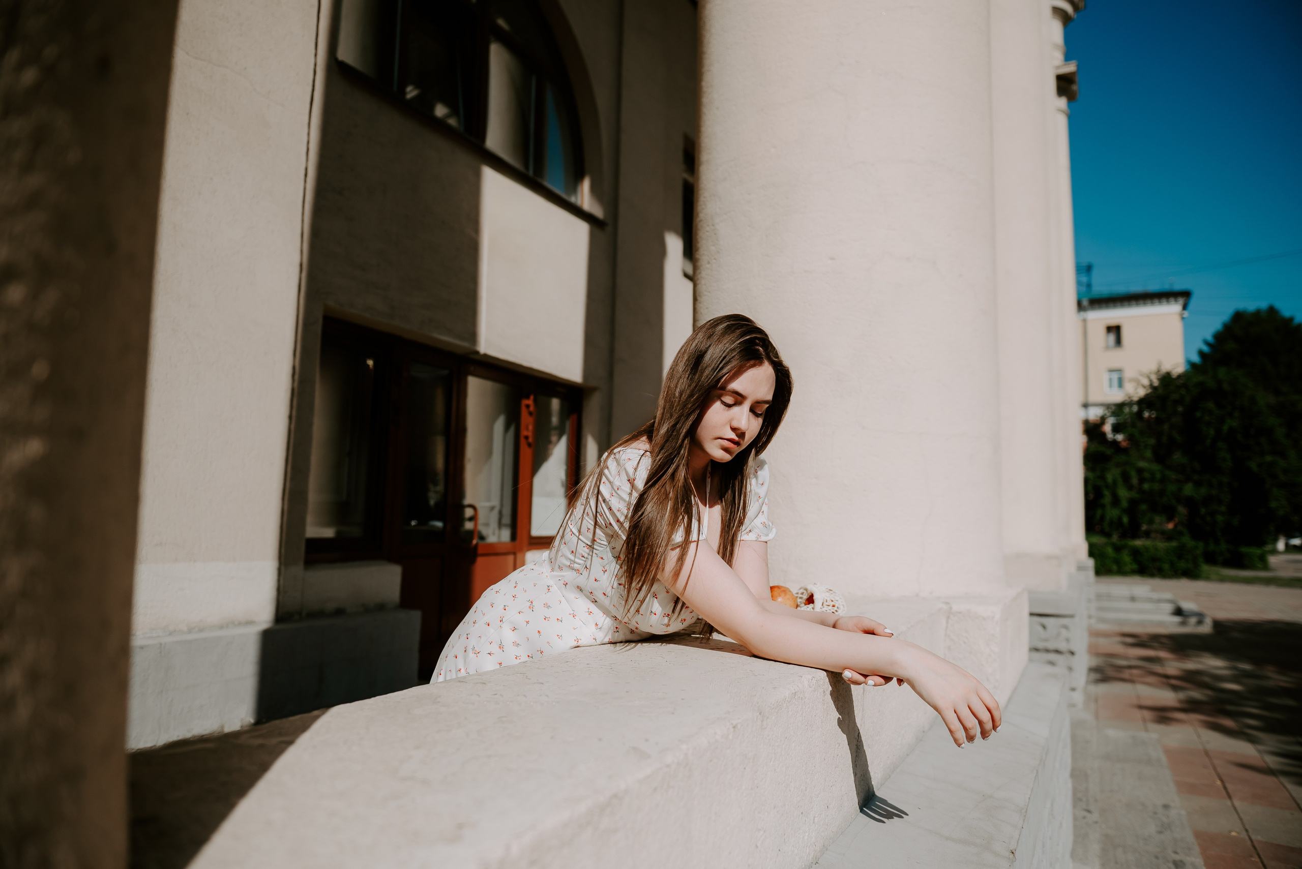 Фотосессия у театра Драмы в г. Кемерово