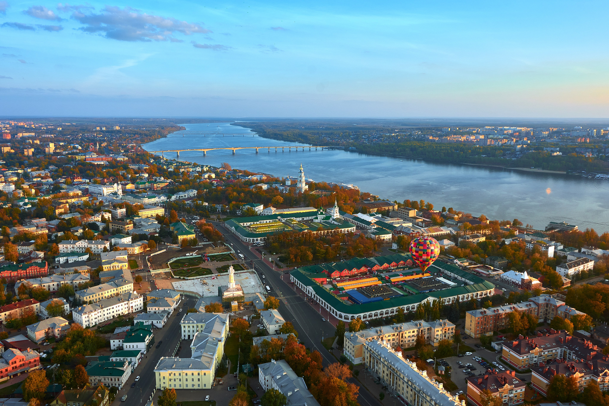 На большом воздушном шаре. Ольга Чёкотова (Фотограф Кострома)