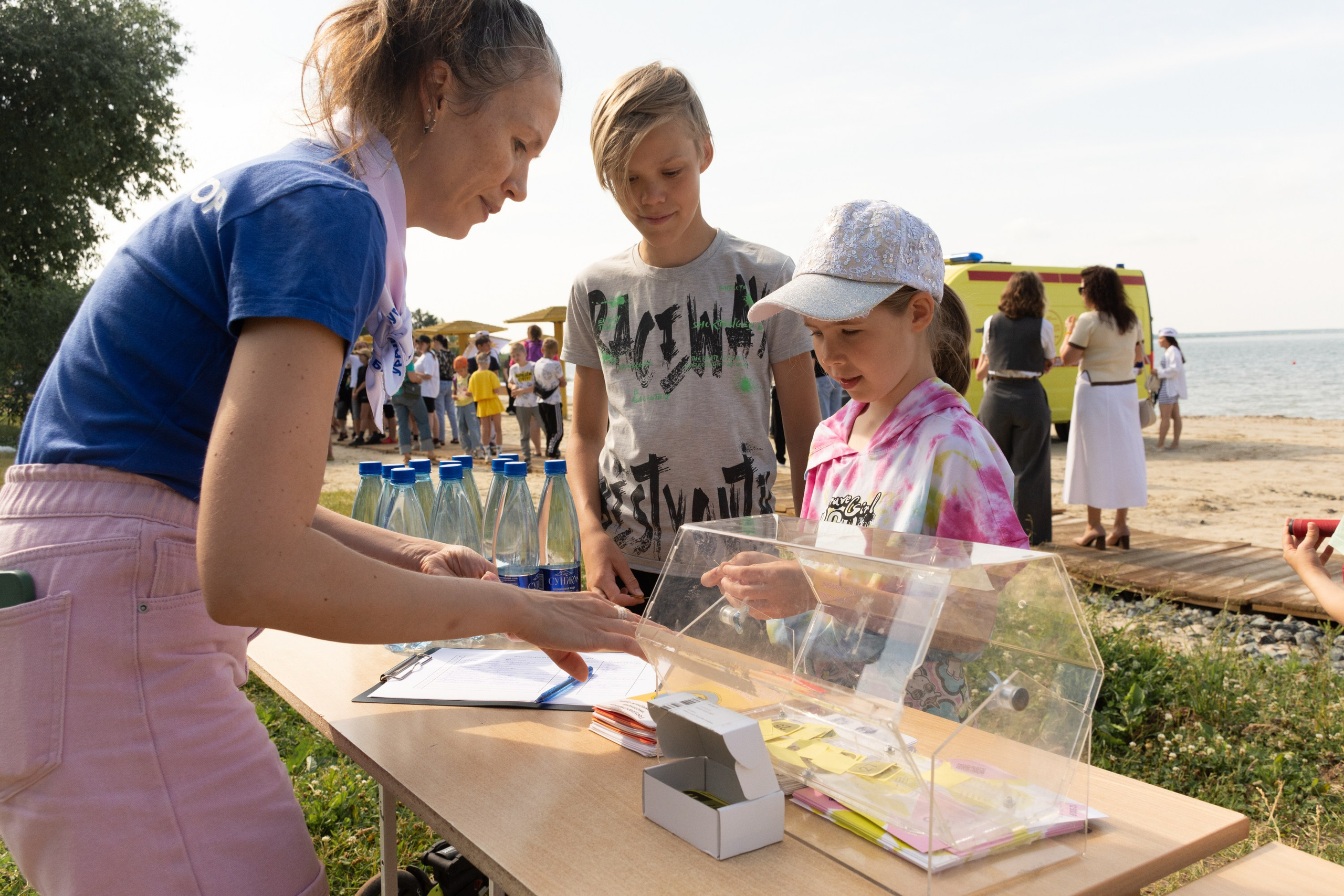 Урок по безопасности на воде (полный альбом). Фотограф Максим Буряк