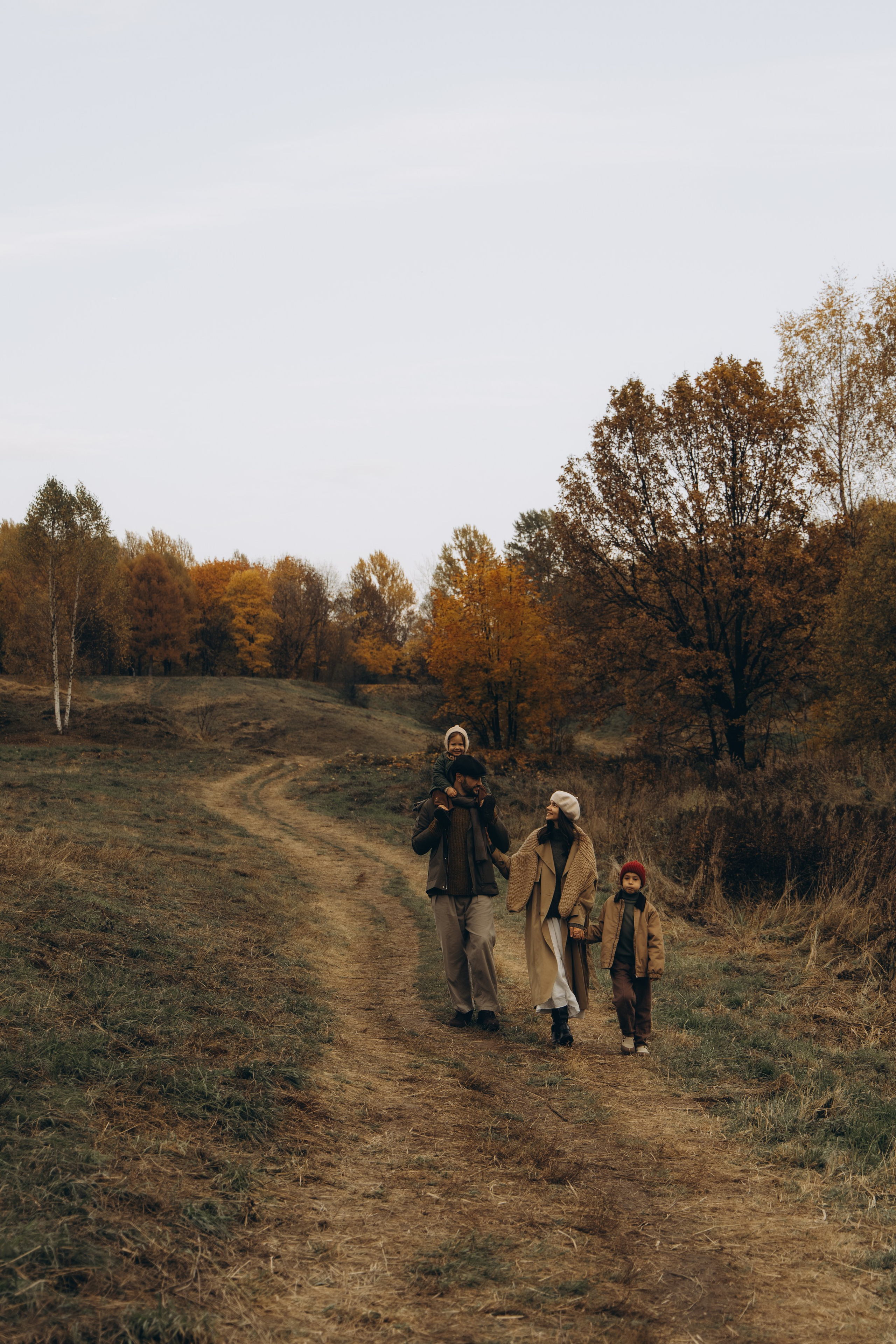 Теплая осенняя история. Семейный фотограф в Москве Лоншакова Кристина