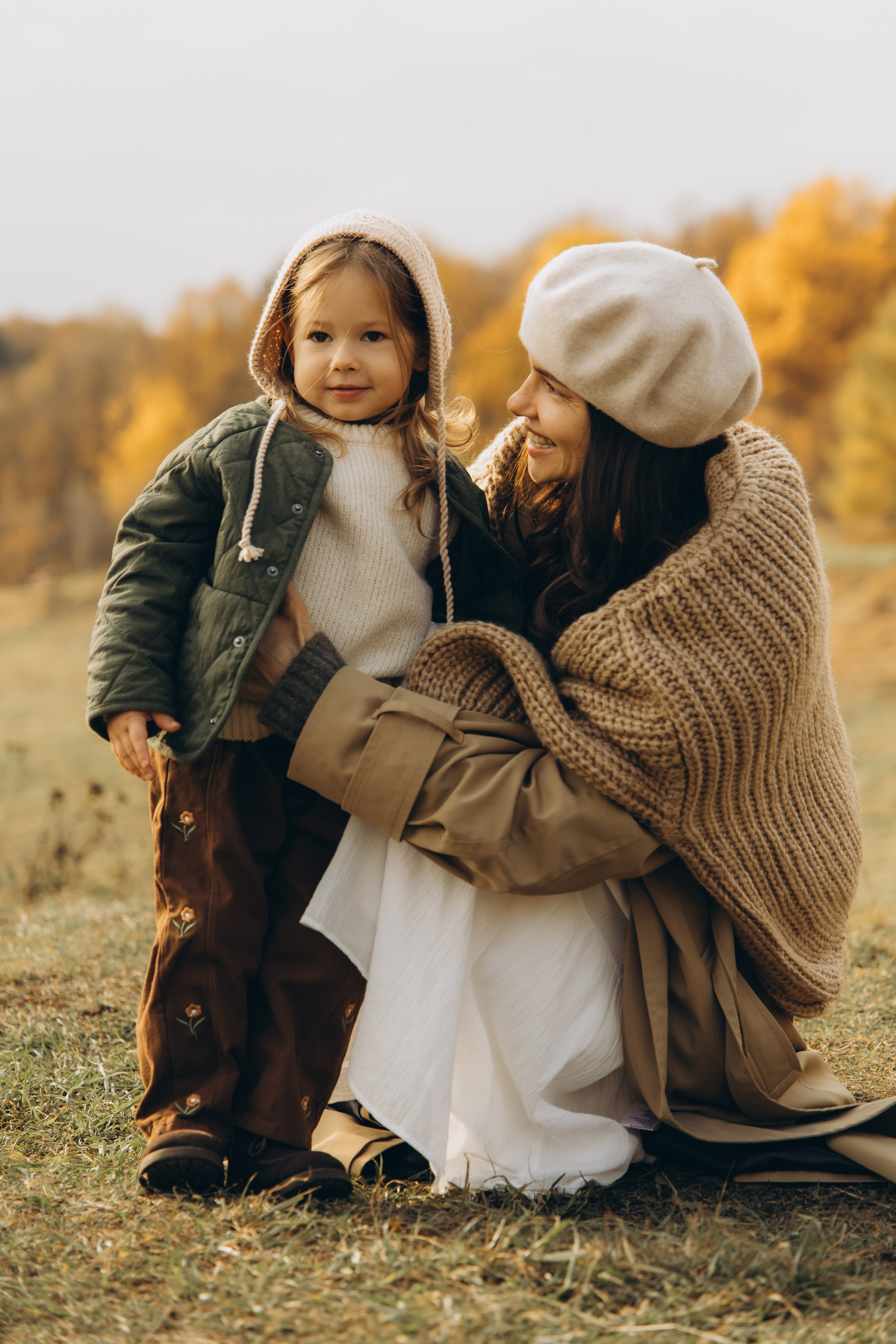 Теплая осенняя история. Семейный фотограф в Москве Лоншакова Кристина