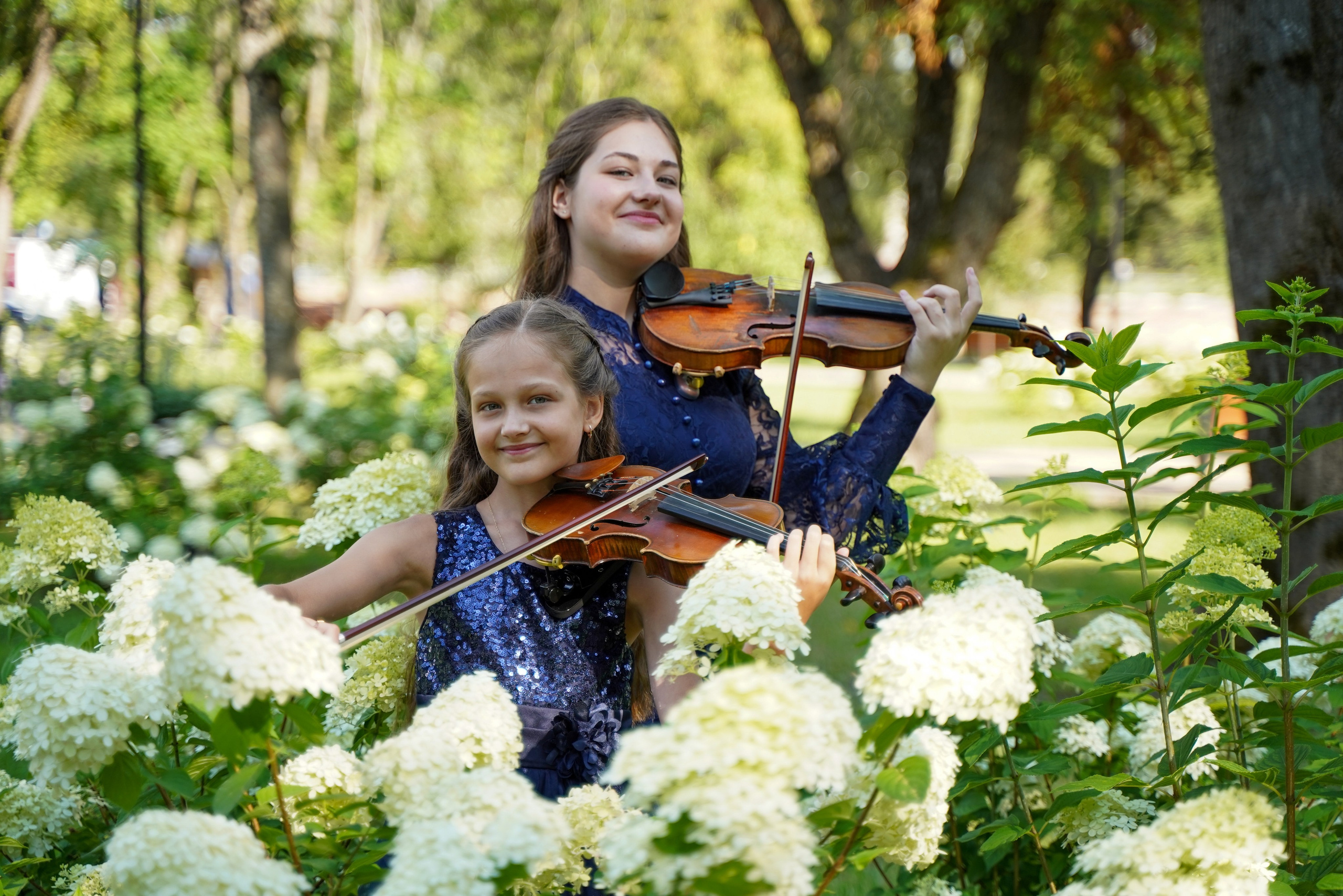 СКРИПАЧКИ. Фотограф Наталья Погодина в г. Обнинске