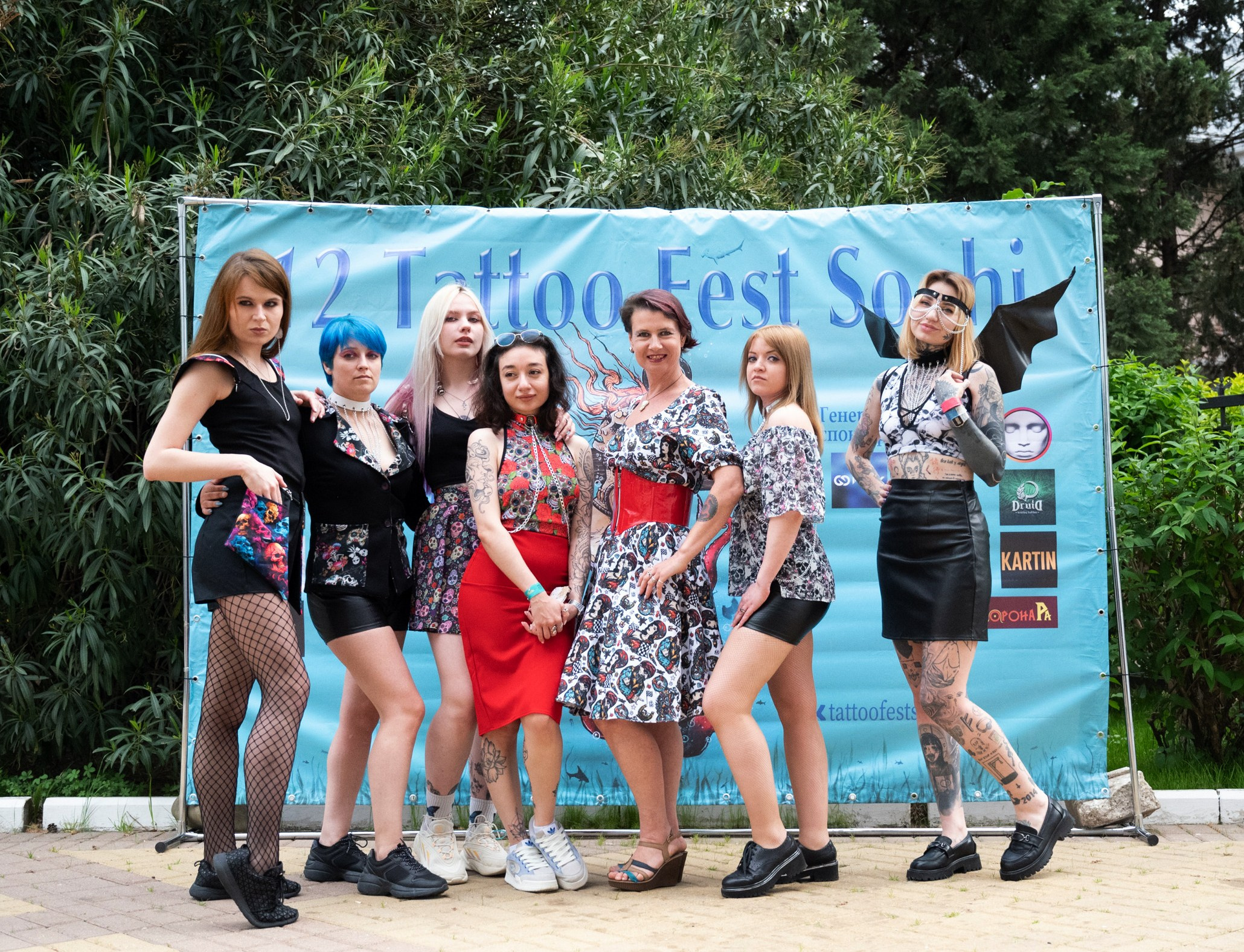 12 Tattoo Fest Sochi 2024. Фотографирую счастливых людей в Сочи