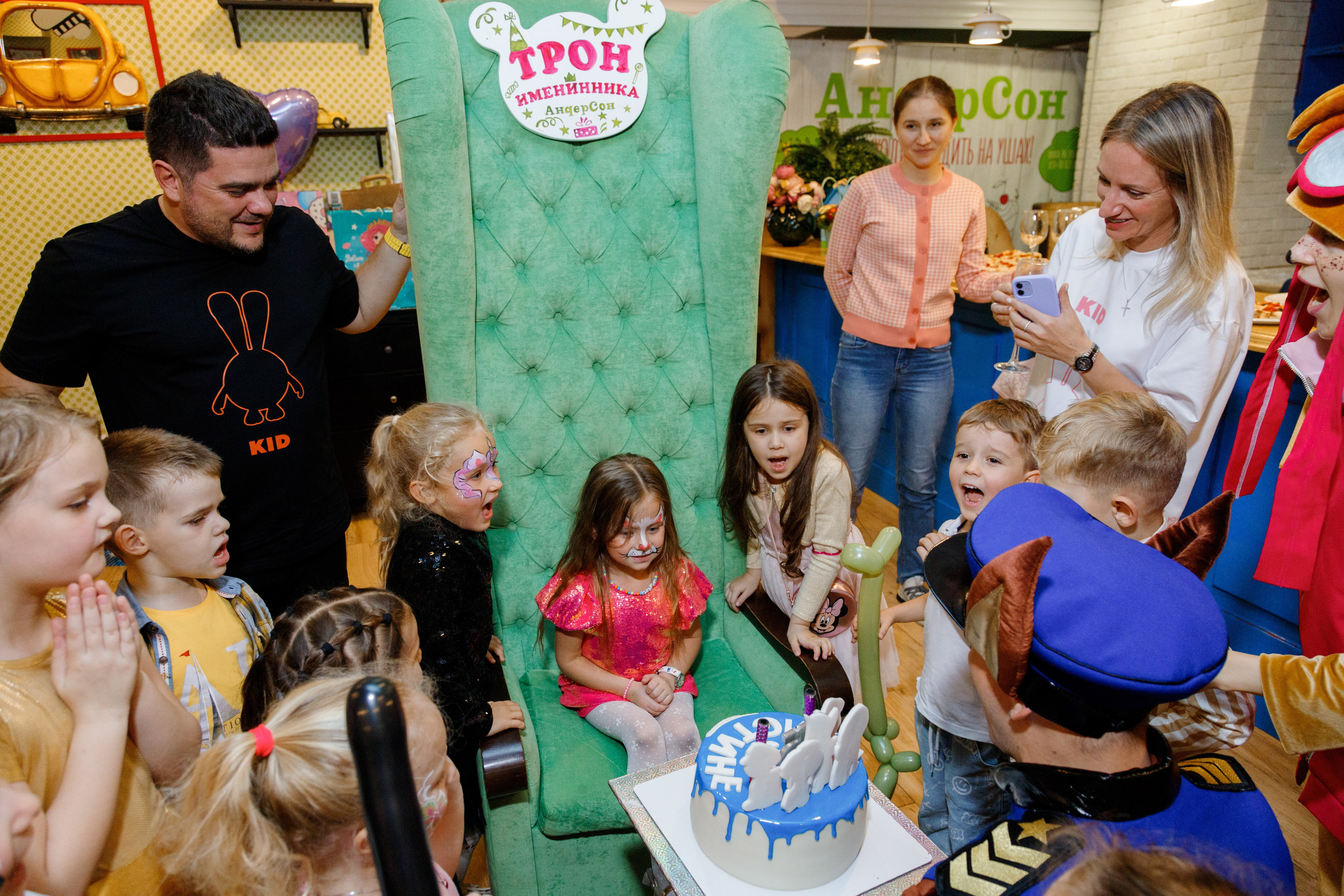 День рождения Кристиночки в ресторане Андерсон. Фотограф Александра Сыщенко